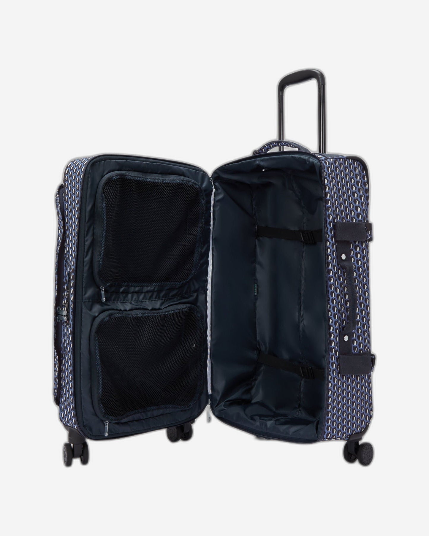 حقيبة سفر Kipling Spontaneous M 3D K زرقاء متوسطة الحجم بعجلات I4556-4JS