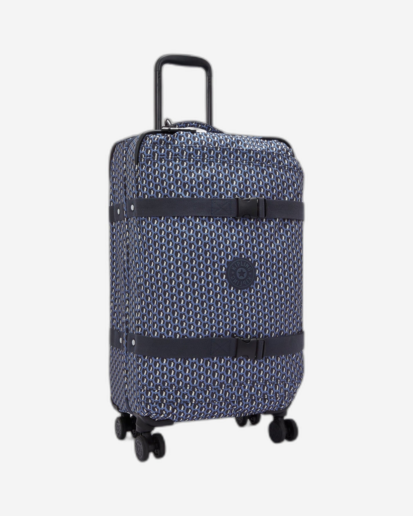 حقيبة سفر Kipling Spontaneous M 3D K زرقاء متوسطة الحجم بعجلات I4556-4JS