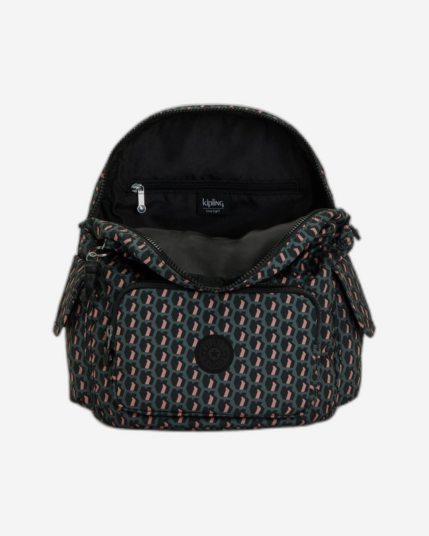 حقيبة ظهر صغيرة Kipling City Pack S 3D K باللون الزهري C2I4581-E1A