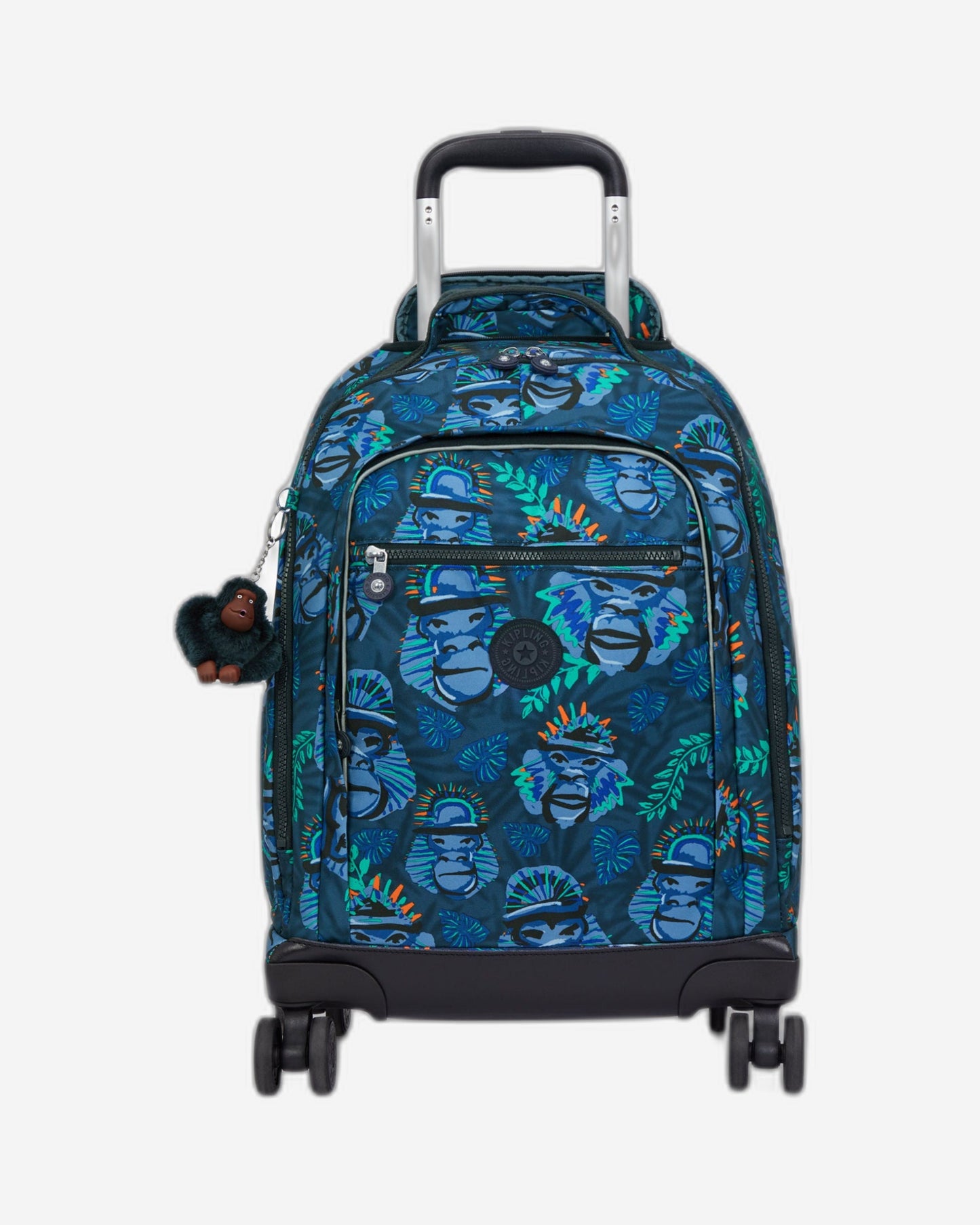 حقيبة ظهر Kipling New Zea Blue Monkey Fun ذات العجلات الكبيرة C2I4674-8HJ
