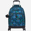 حقيبة ظهر Kipling New Zea Blue Monkey Fun ذات العجلات الكبيرة C2I4674-8HJ