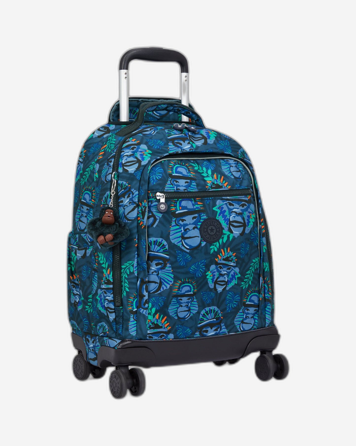 حقيبة ظهر Kipling New Zea Blue Monkey Fun ذات العجلات الكبيرة C2I4674-8HJ
