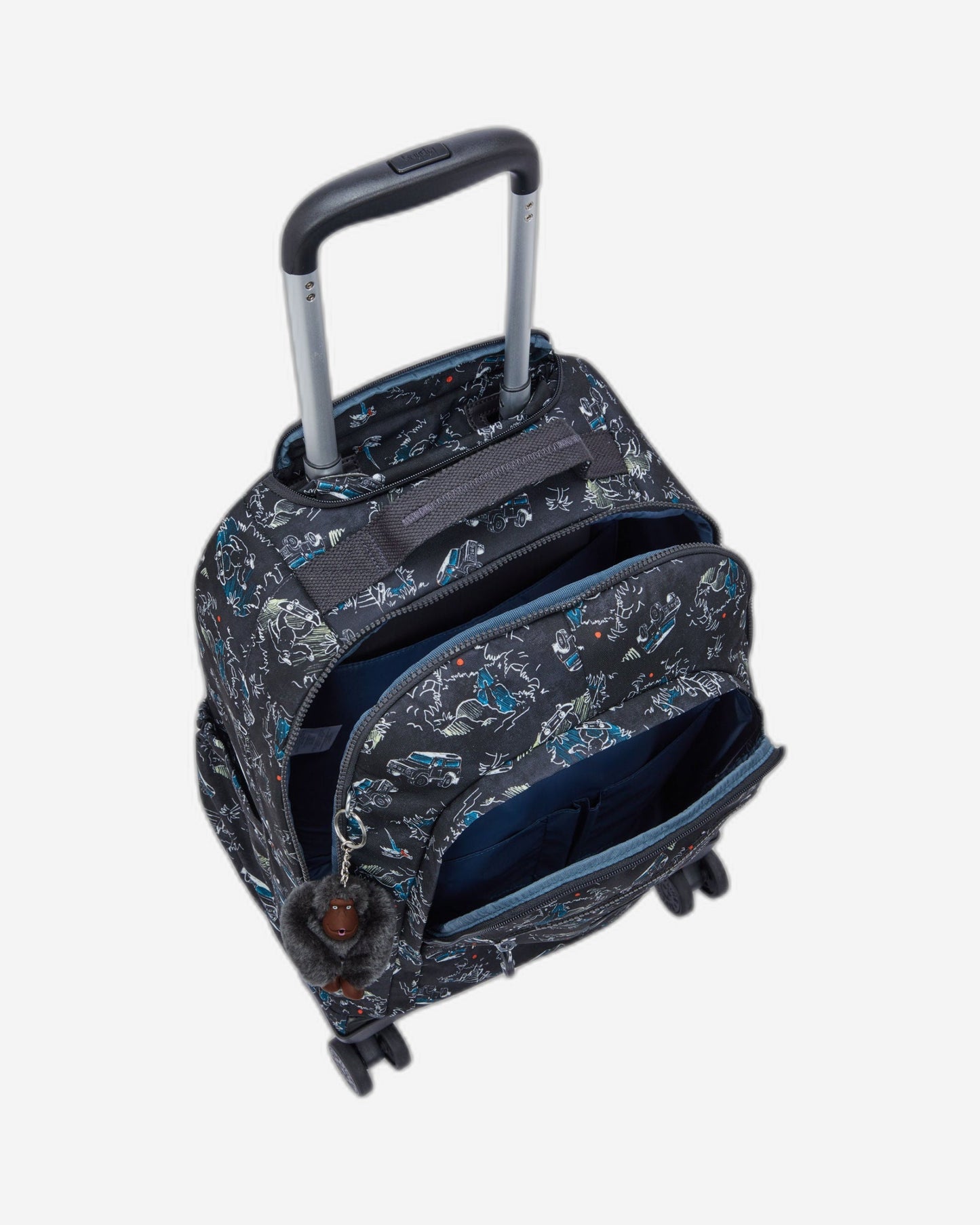 حقيبة ظهر Kipling New Zea Jungle Fun Race ذات العجلات الكبيرة C2I4674-TJ3