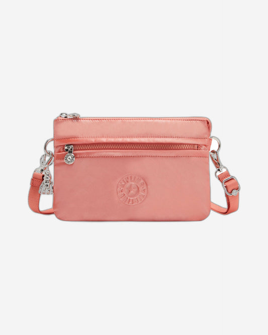 حقيبة كبيرة Kipling Riri Peach Glam مع حزام كروس C2I4683-S7W