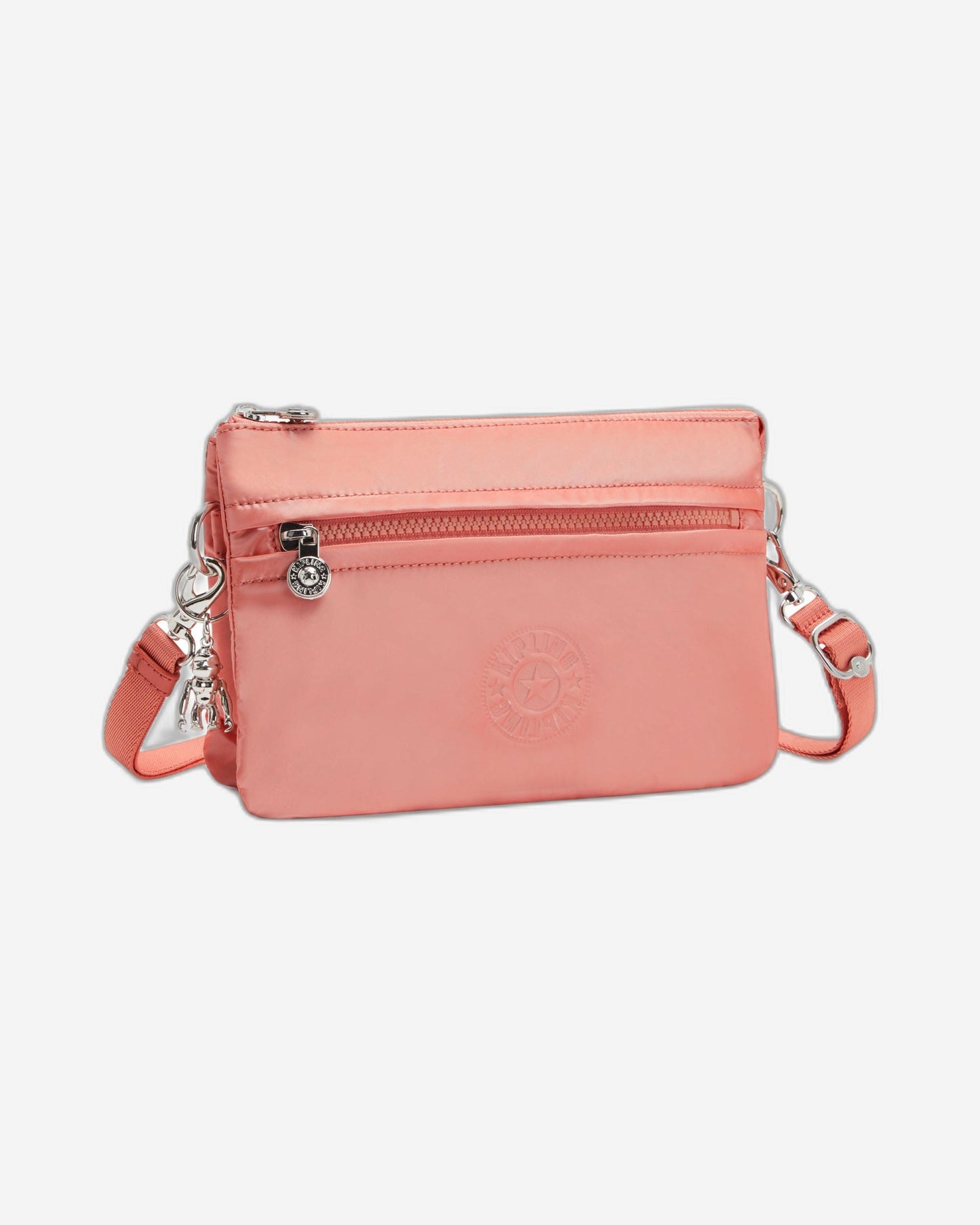 حقيبة كبيرة Kipling Riri Peach Glam مع حزام كروس C2I4683-S7W