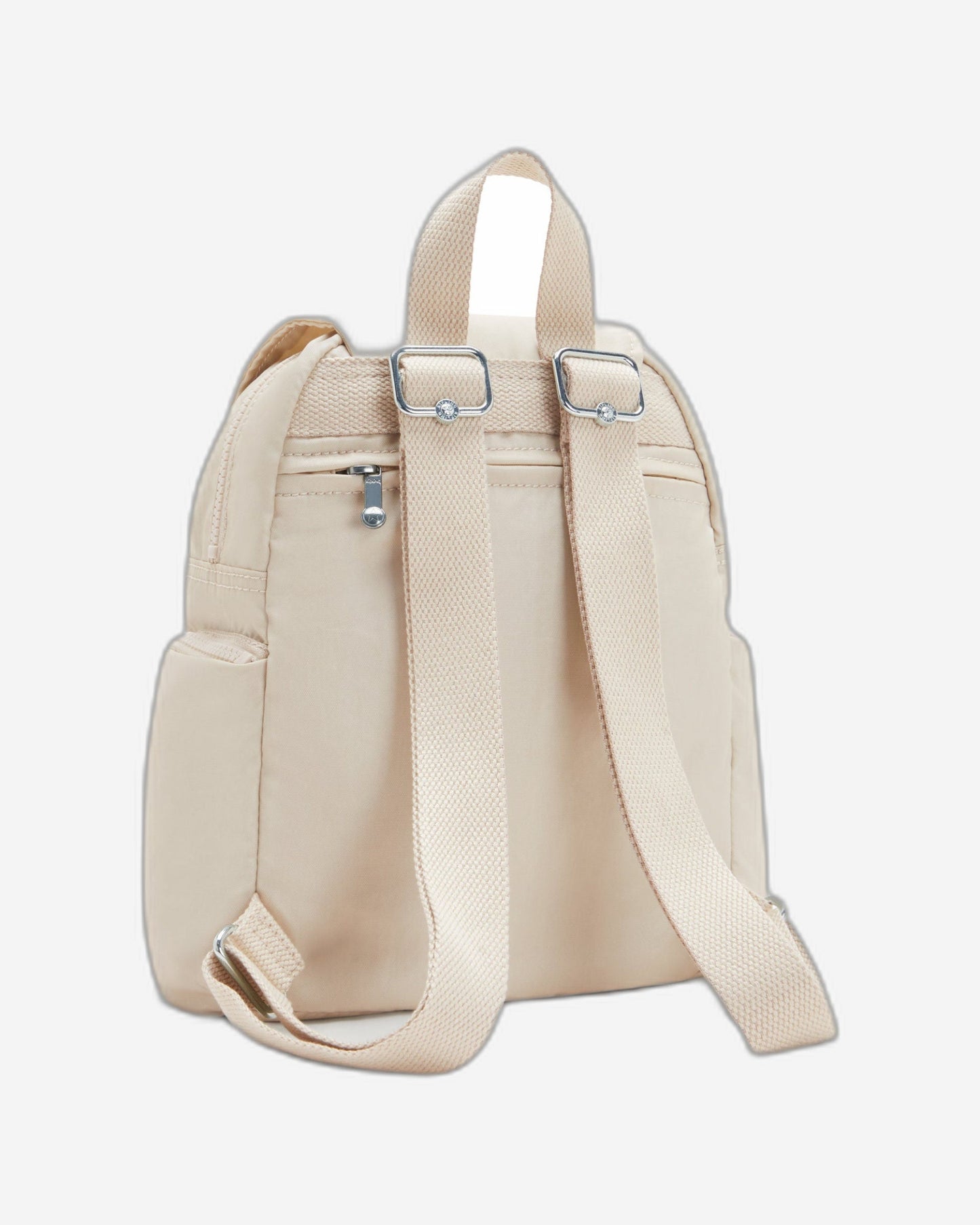 حقيبة ظهر صغيرة Kipling City Zip Mini بلون بيج لؤلؤي C2I4697-3KA