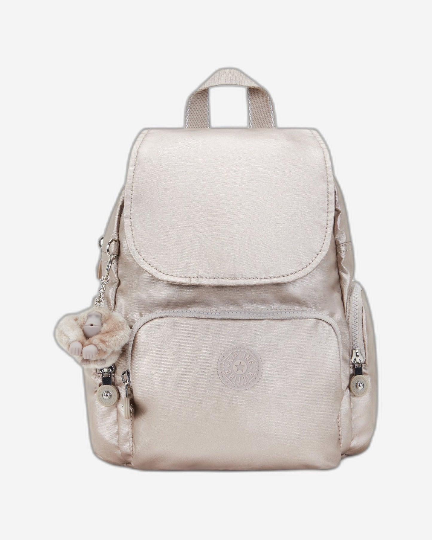 حقيبة ظهر صغيرة Kipling City Zip Mini Metallic Glow Mini C2I4697-48I