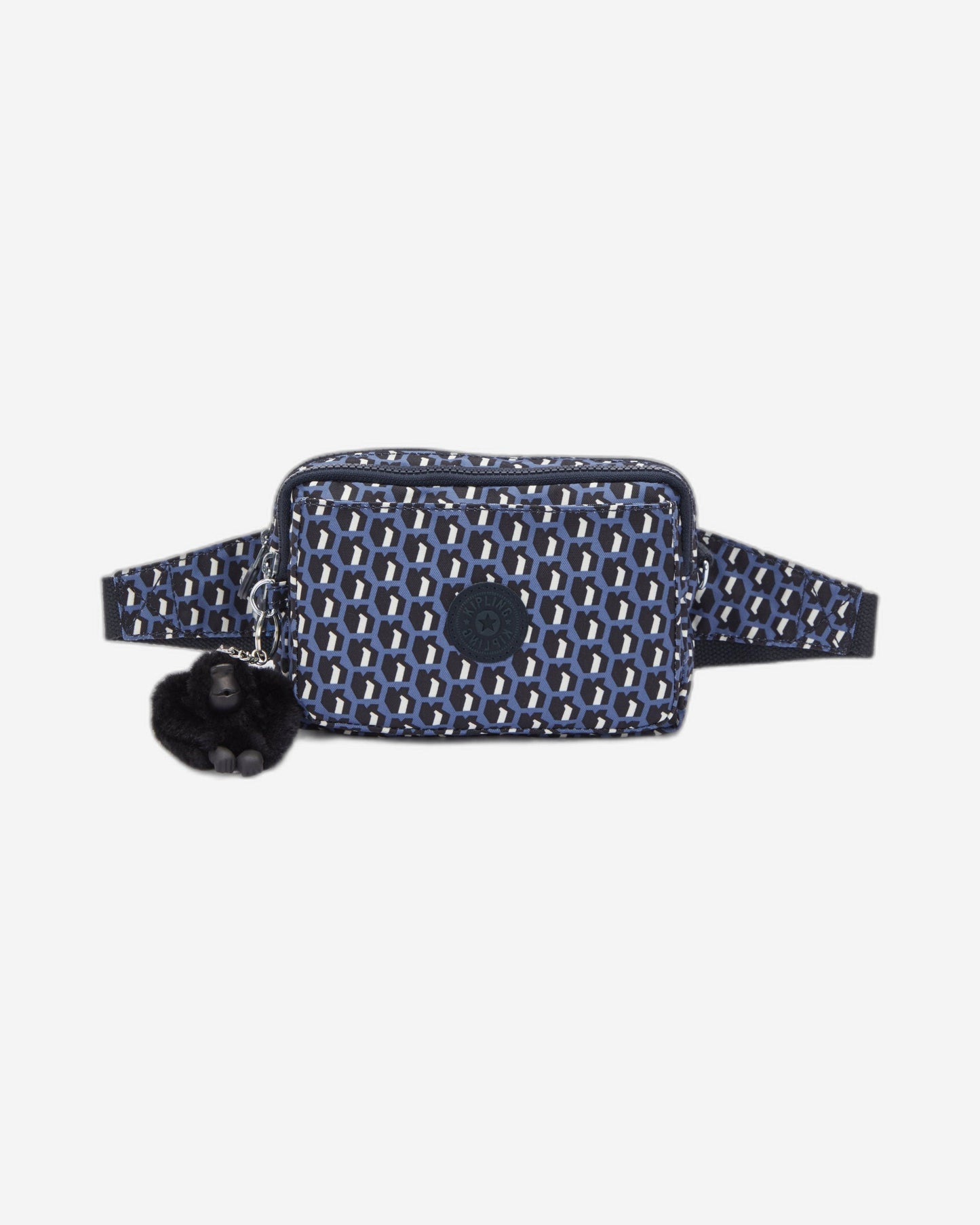 حقيبة كتف صغيرة Kipling Abanu Multi 3D K باللون الأزرق I4706-4JS