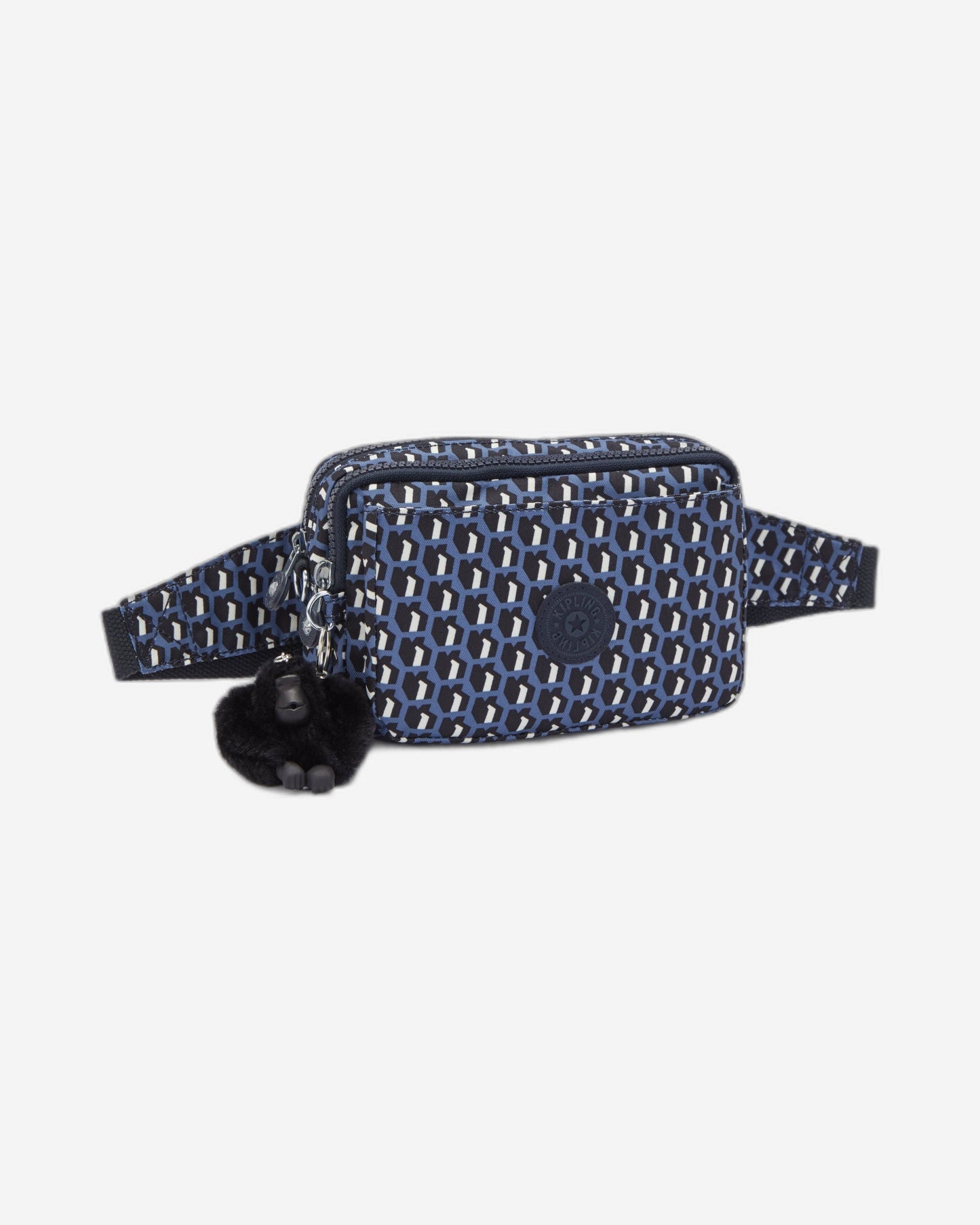 حقيبة كتف صغيرة Kipling Abanu Multi 3D K باللون الأزرق I4706-4JS