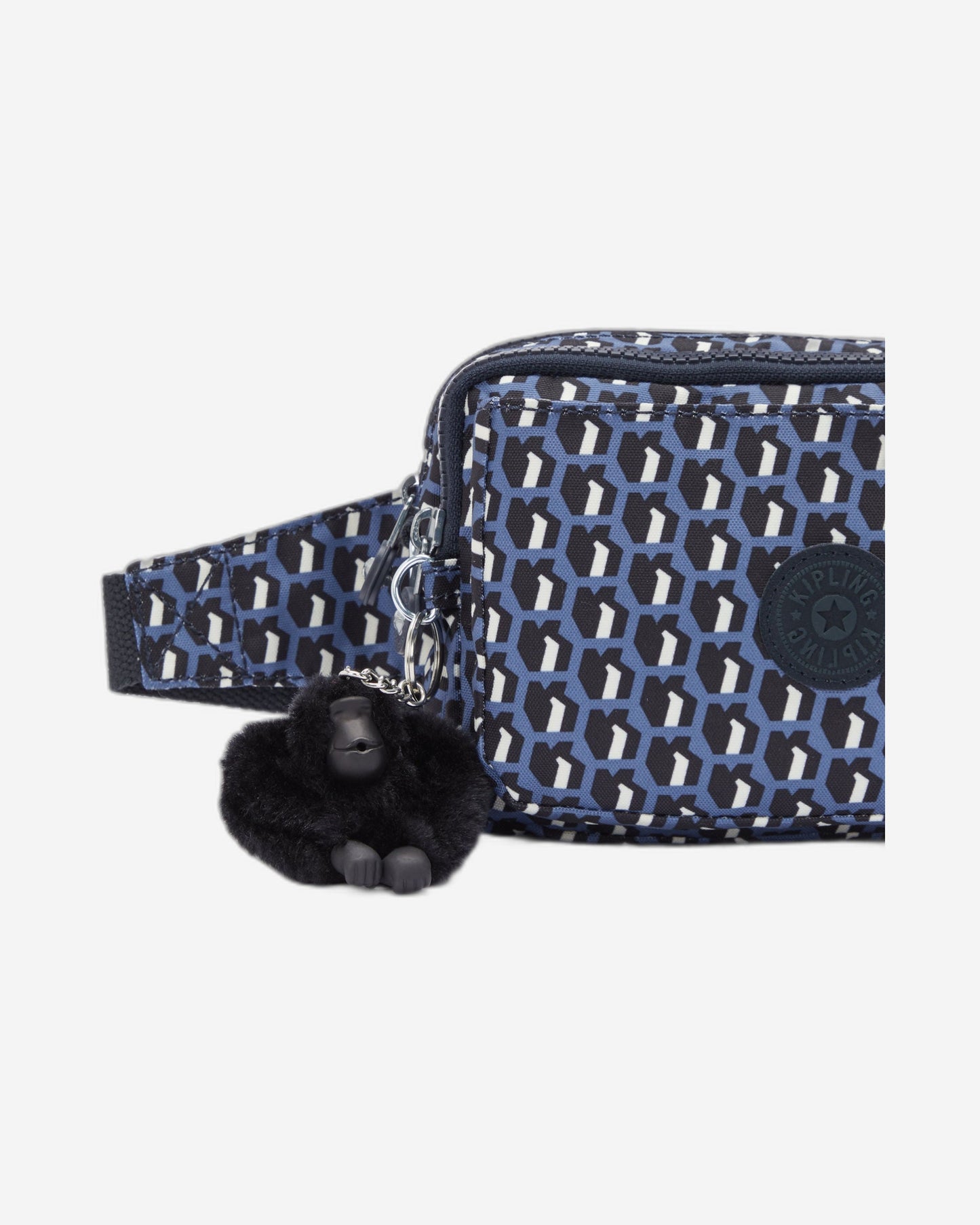 حقيبة كتف صغيرة Kipling Abanu Multi 3D K باللون الأزرق I4706-4JS