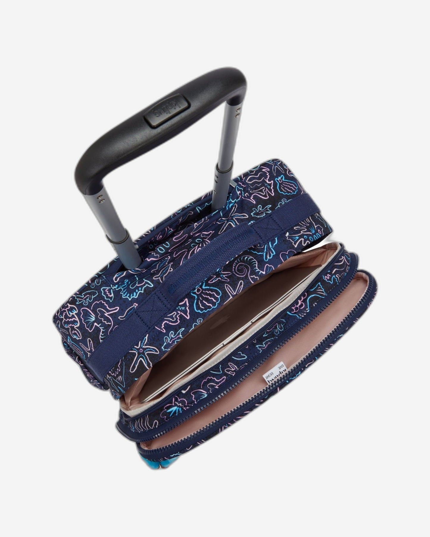 حقيبة Kipling New Storia Disco Fish ذات العجلات الكبيرة I4847-4FK