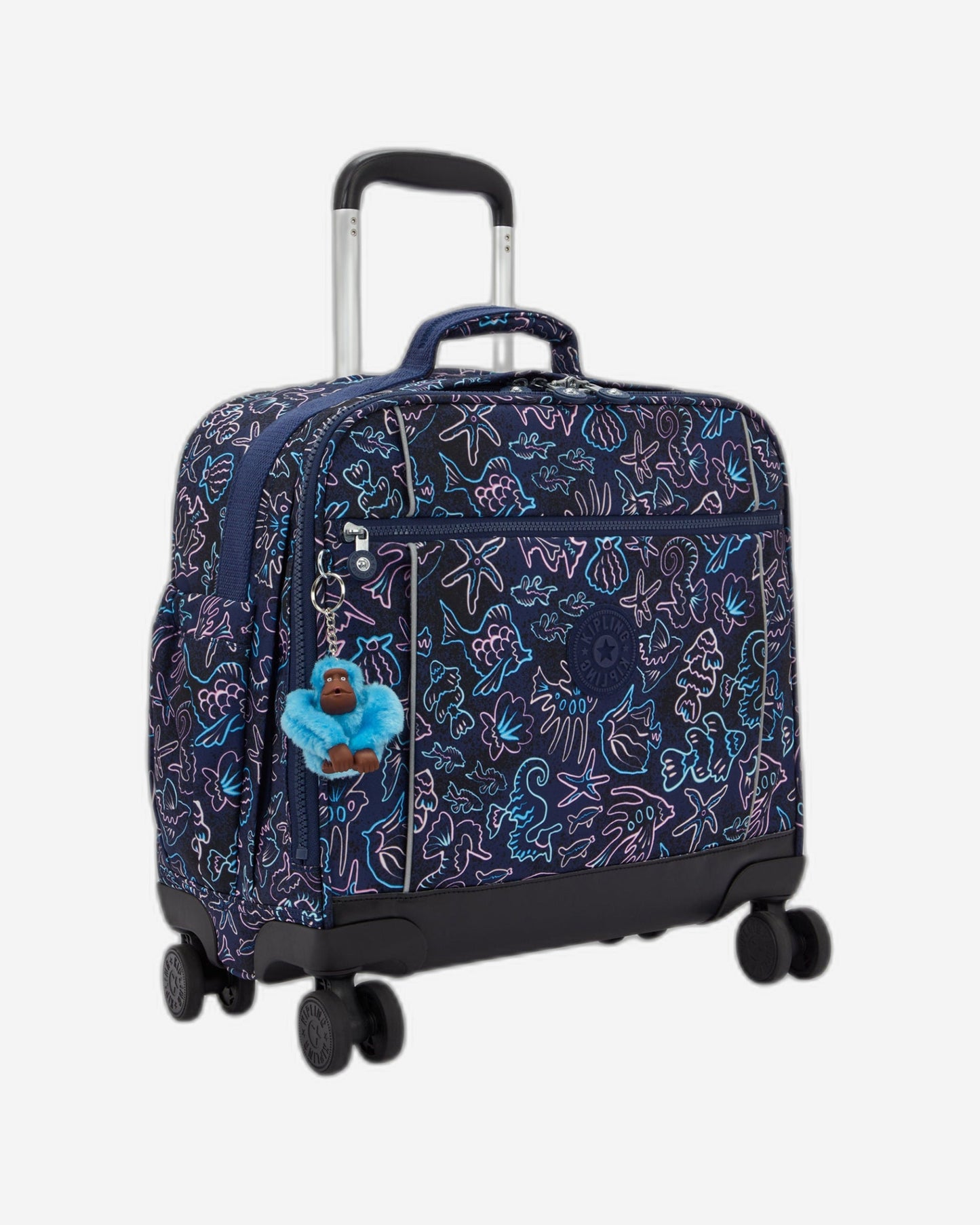 حقيبة Kipling New Storia Disco Fish ذات العجلات الكبيرة I4847-4FK