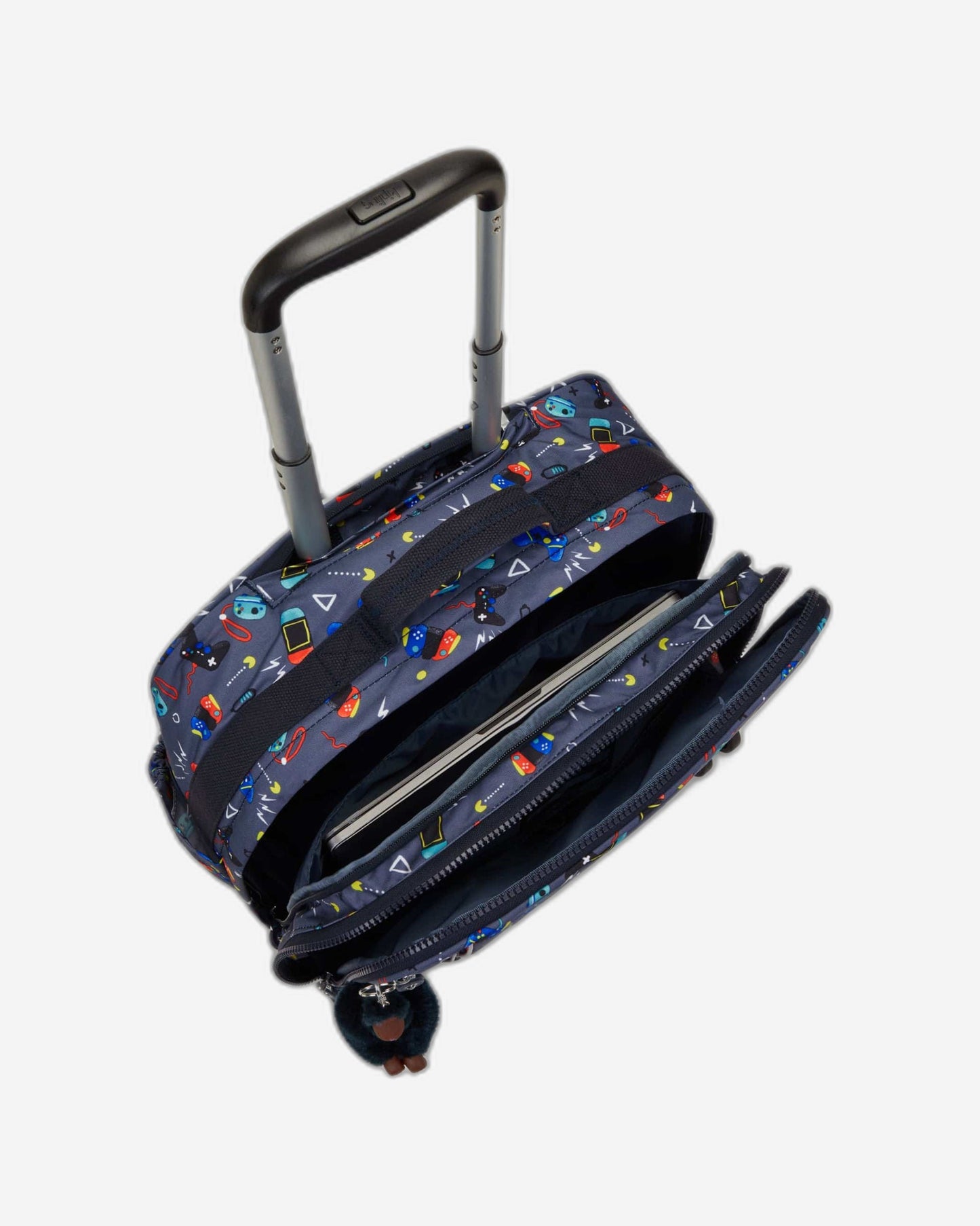 حقيبة Kipling New Storia Gaming Grey كبيرة بعجلات C2I4847-T6T