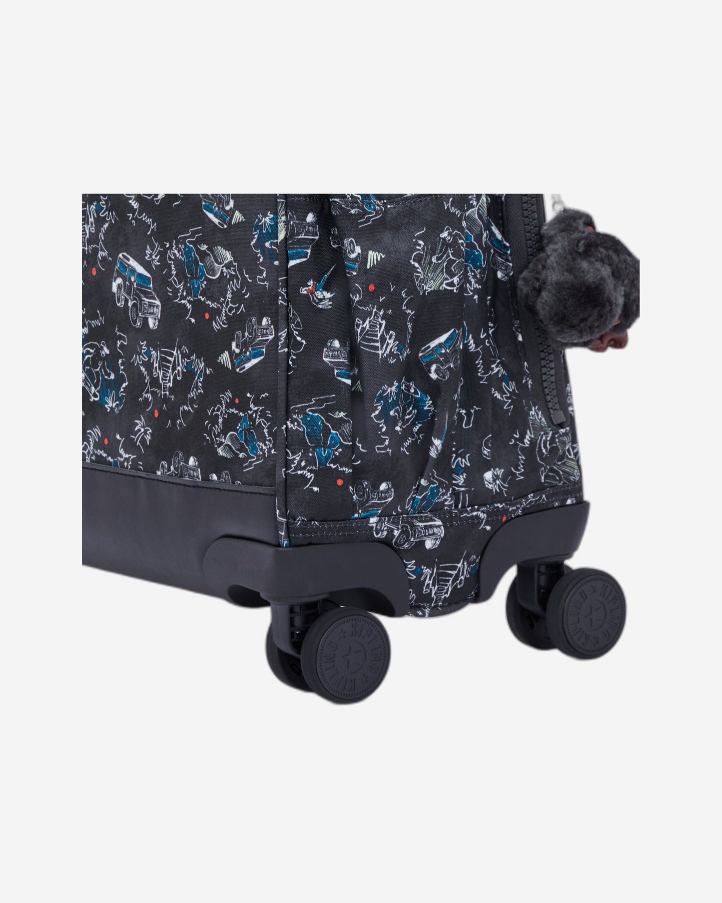حقيبة Kipling New Storia Jungle Fun Race ذات العجلات الكبيرة C2I4847-TJ3