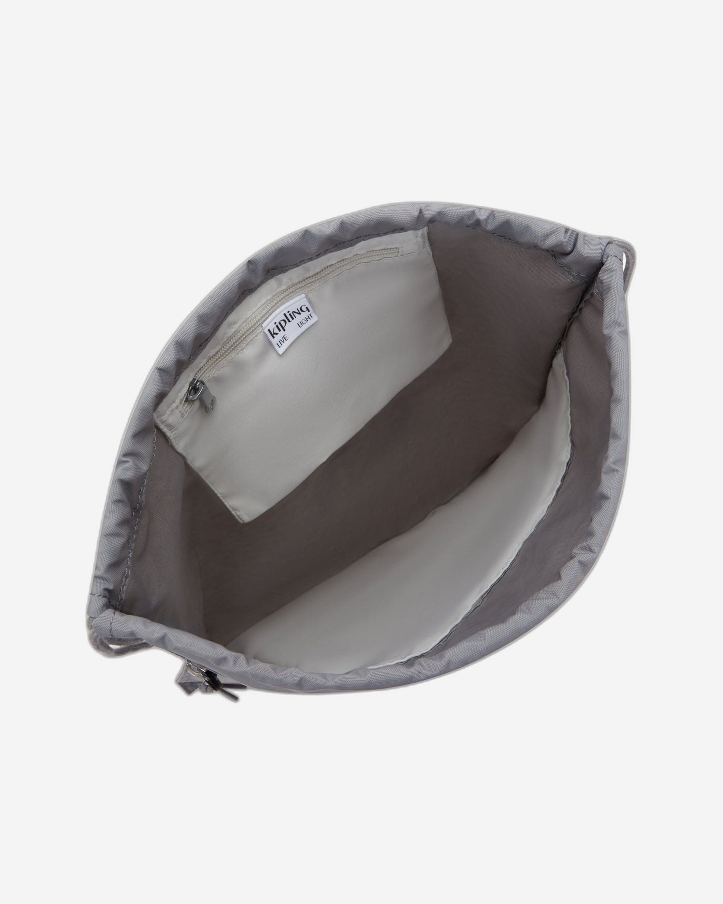 حقيبة ظهر Kipling Supertaboo Inviting Grey C متوسطة (برباط سحب) I4971-Y00