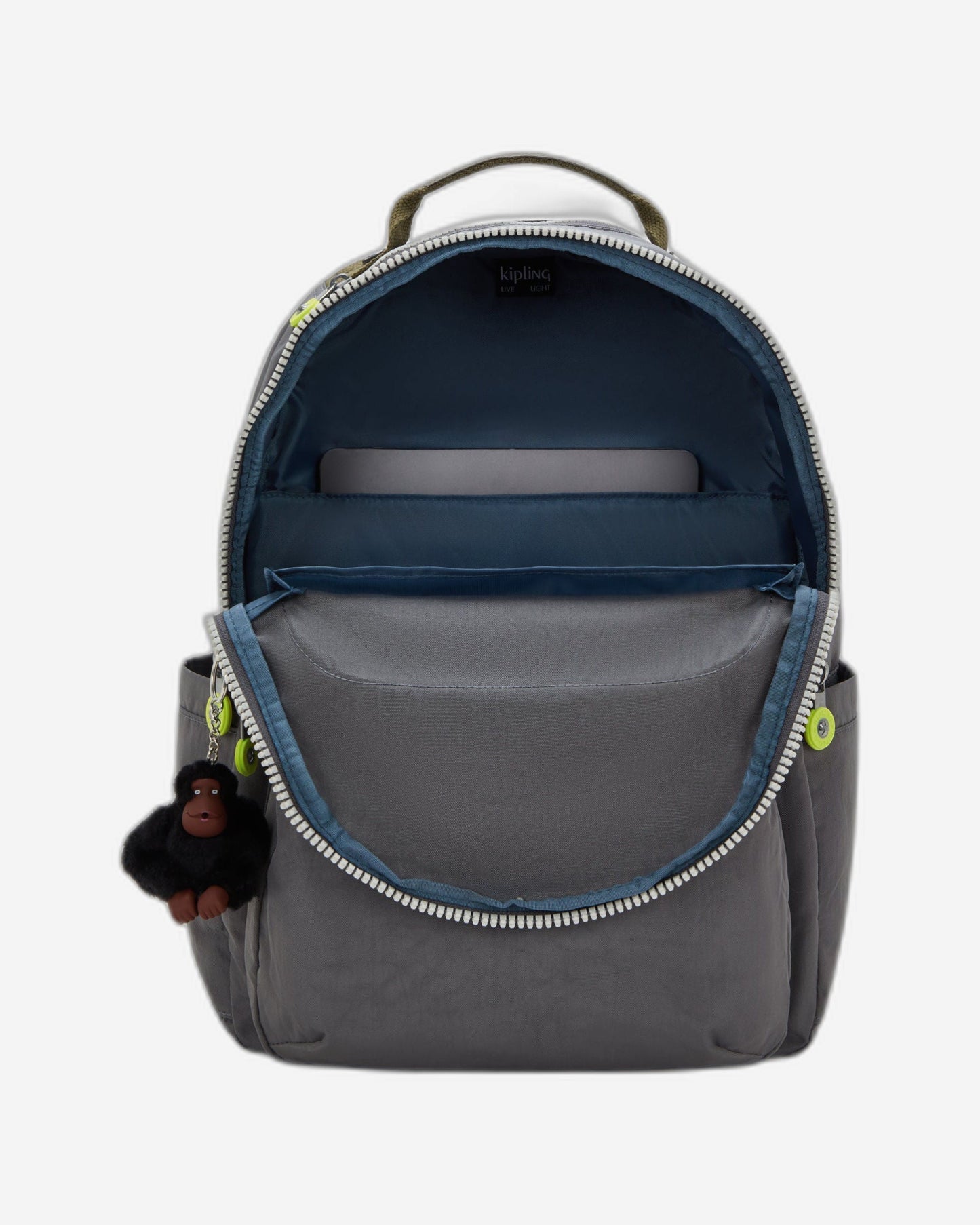 Kipling Seoul Back To Grey حقيبة ظهر كبيرة I5140-1DX