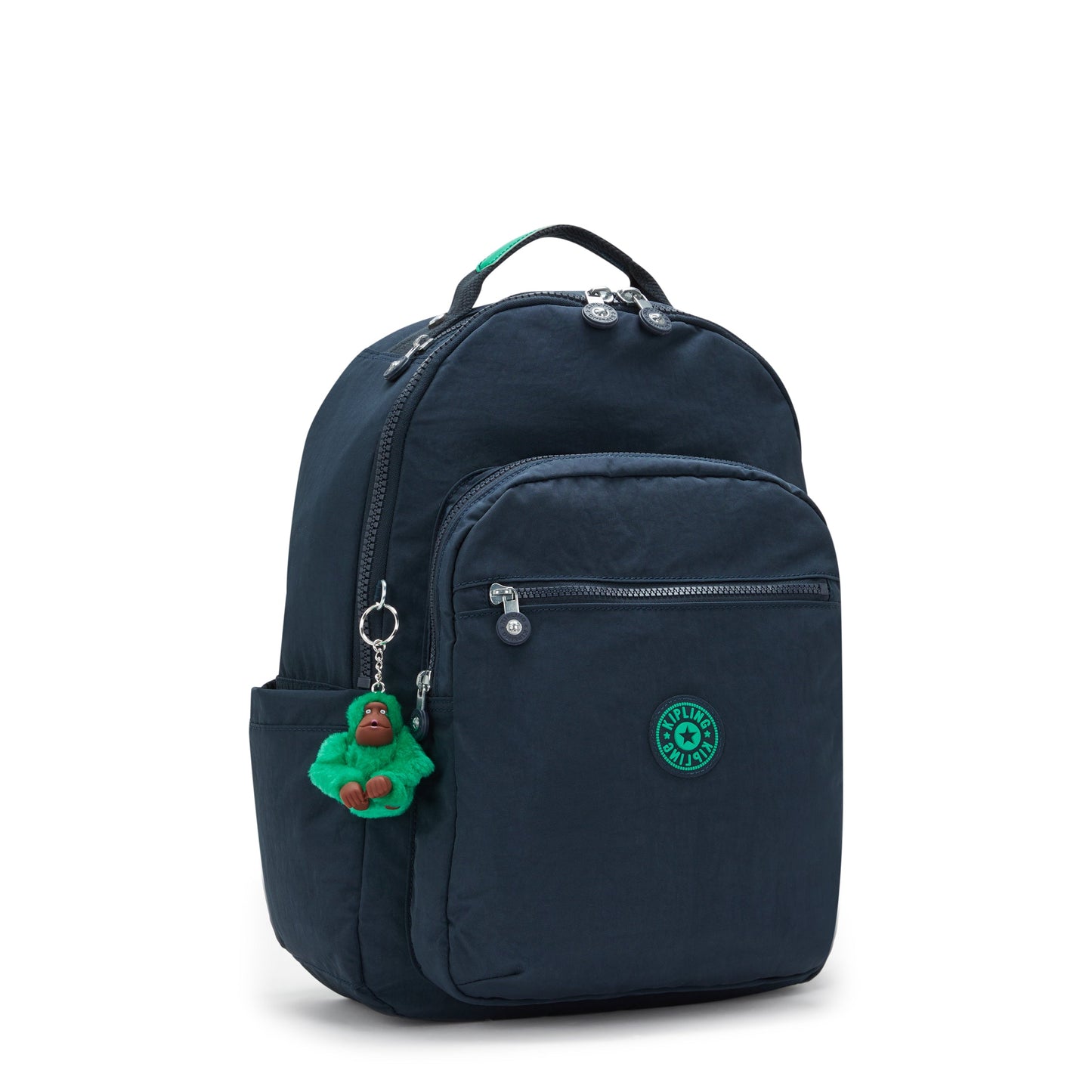 KIPLING-Seoul-Large Backpack-Blue Green Bl-I5140-CD7