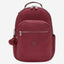 Kipling Seoul Lounge Wine حقيبة ظهر كبيرة I5210-5FW
