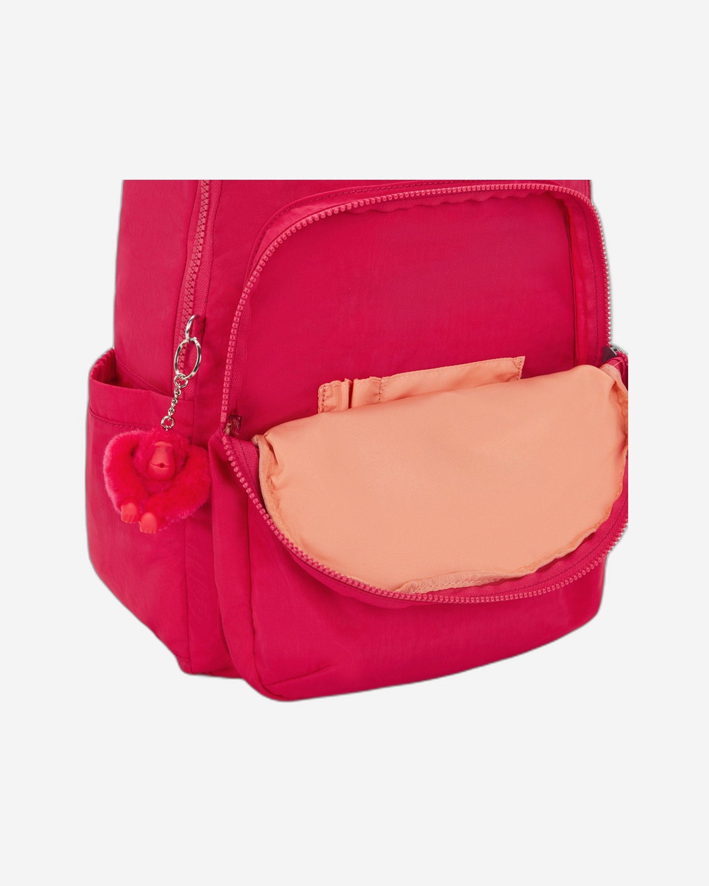 حقيبة ظهر كبيرة Kipling Seoul Confetti باللون الزهري C2I5210-T73
