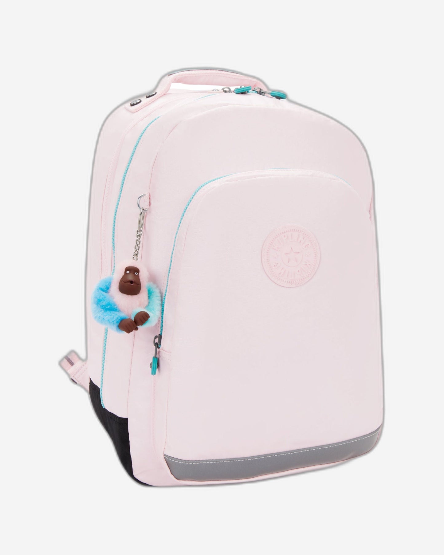 حقيبة ظهر كبيرة من Kipling Class Room Sea Pink Met مع حجرة للكمبيوتر المحمول I5213-52J