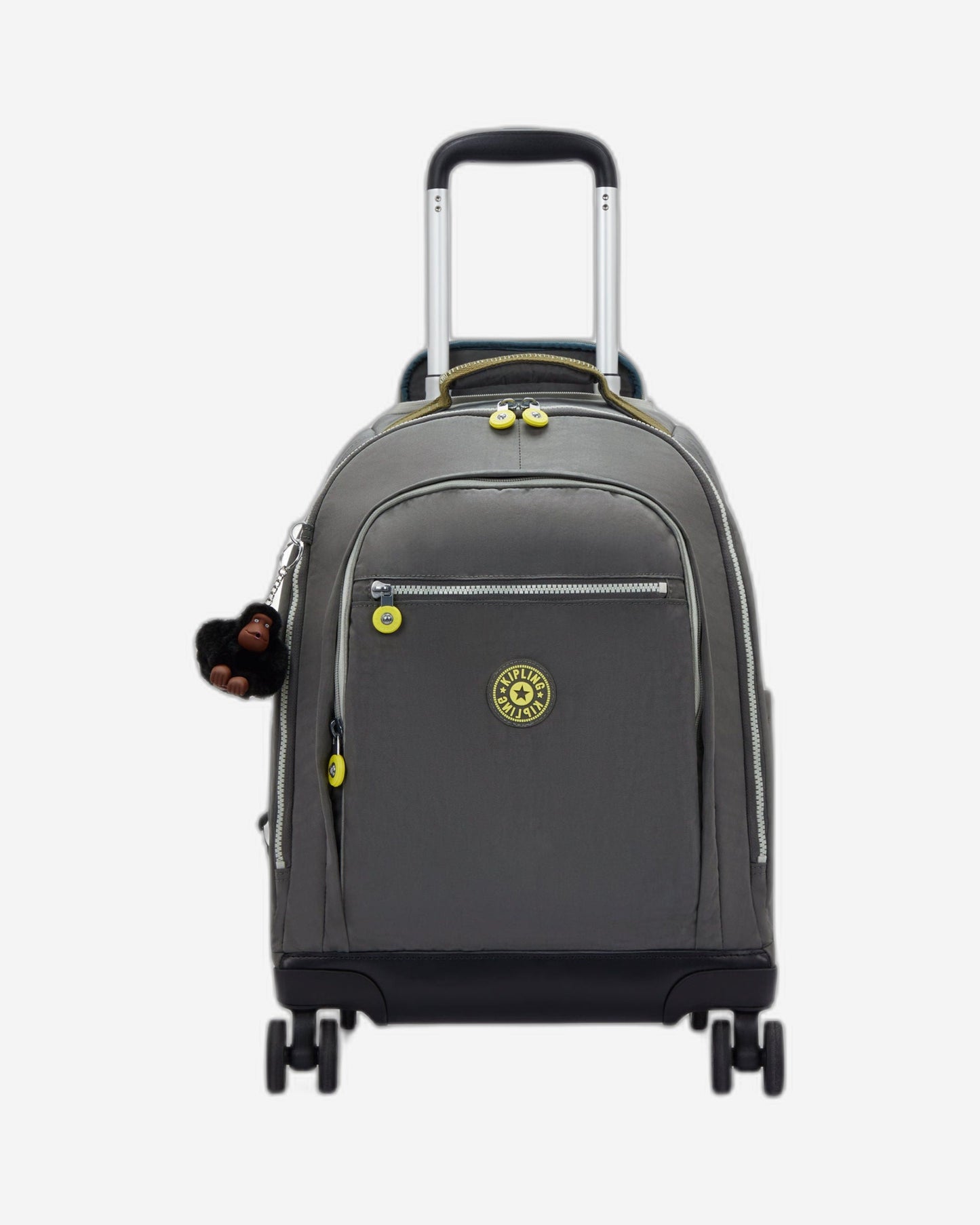حقيبة ظهر Kipling New Zea Back to Grey كبيرة بعجلات مع حجرة للكمبيوتر المحمول I5246-1DX