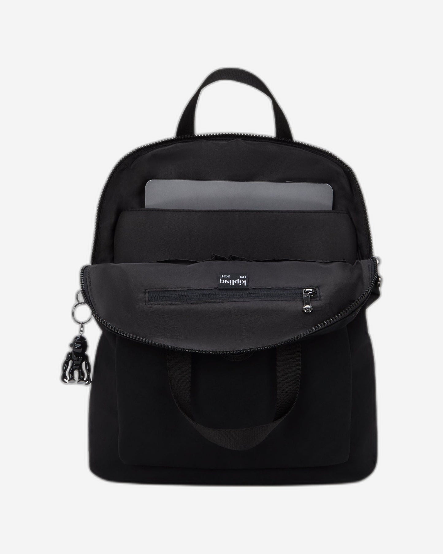 حقيبة ظهر متوسطة Kipling Kazuki Infinite Black (مع جيب للكمبيوتر المحمول) I5306-2EN