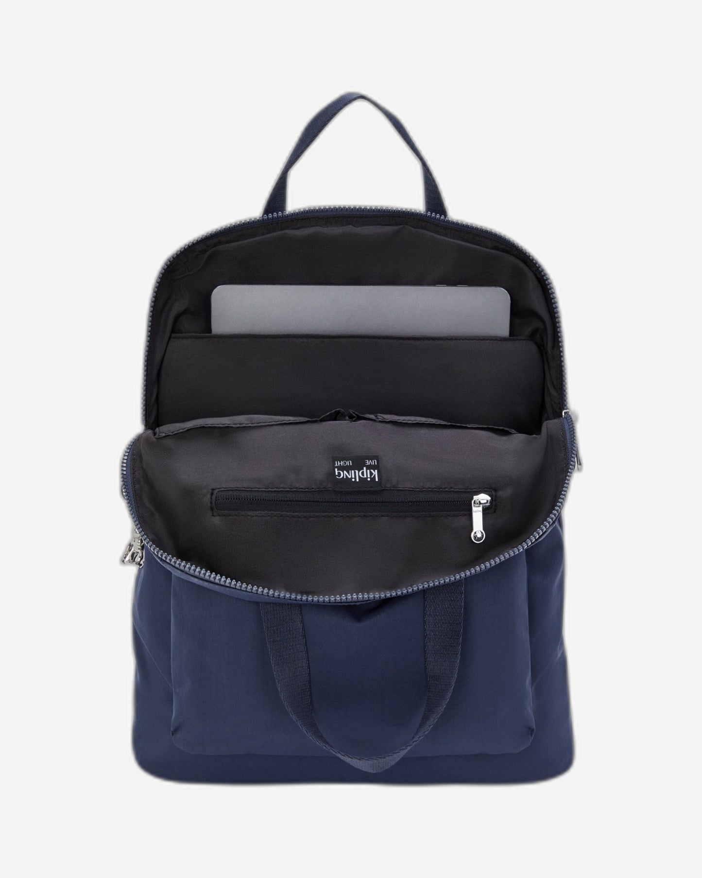 حقيبة ظهر Kipling Kazuki Endless Blue مع جراب كمبيوتر محمول I5306-86E