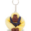 بنطال جينز Kipling Monkeyclip M Minion أزرق متوسط الحجم بتعليقة مفاتيح على شكل قرد C2I5335-MI8