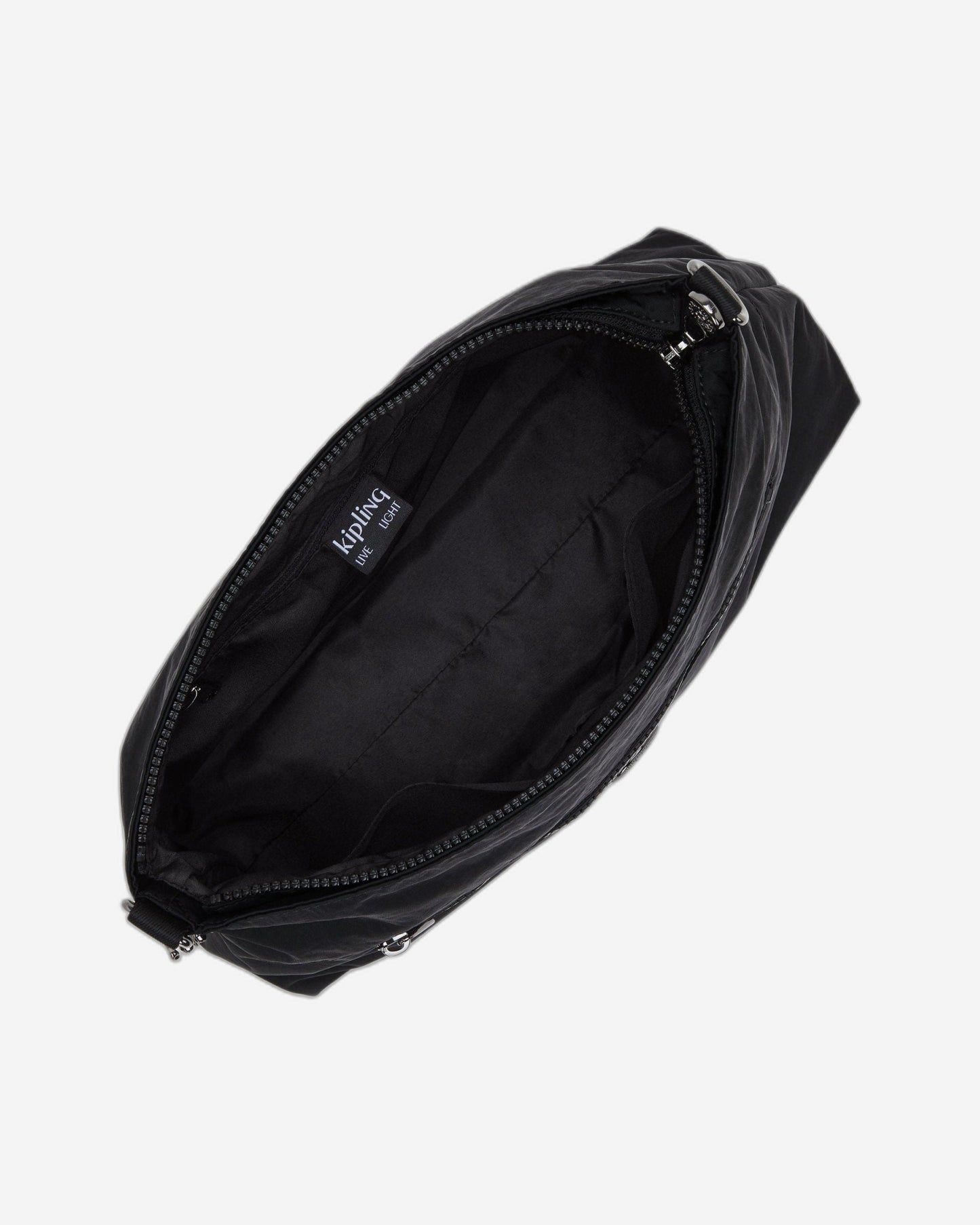 حقيبة كتف Kipling Pollie M Endless سوداء متوسطة الحجم I5346-TB4