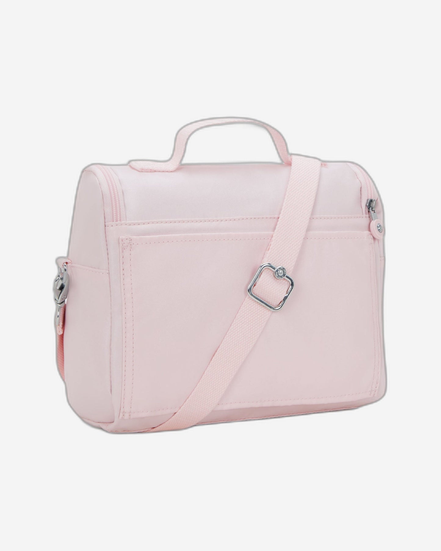 حقيبة غداء Kipling New Kichirou Sea Pink Met Large مع جراب عربة I5356-52J
