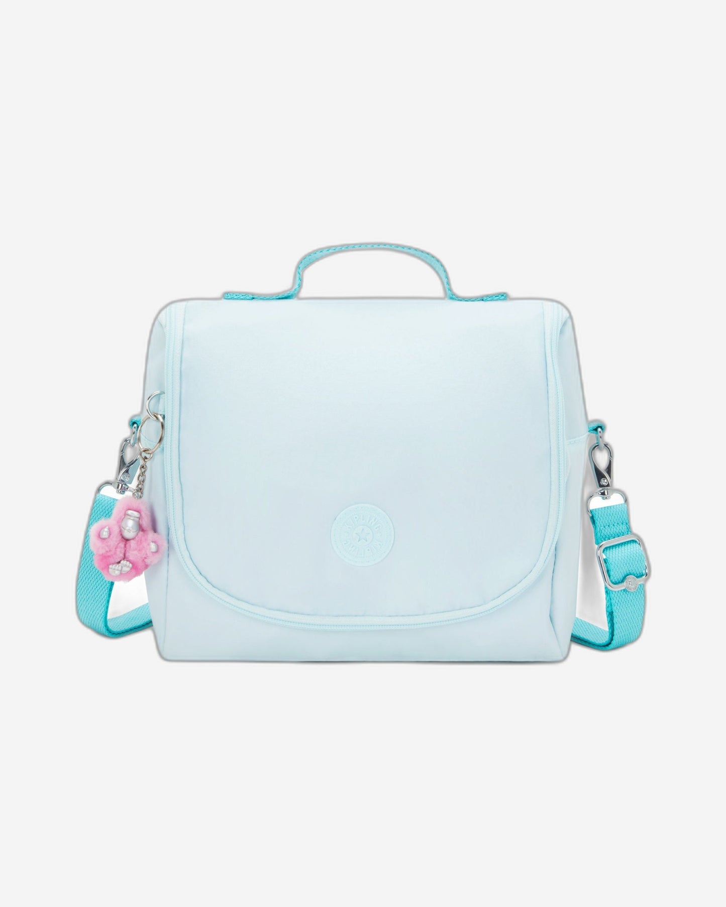 KIPLING New Kichirou Blue Sky Metallic Large Lunchbox (with trolley pocket) I5356-5MB
