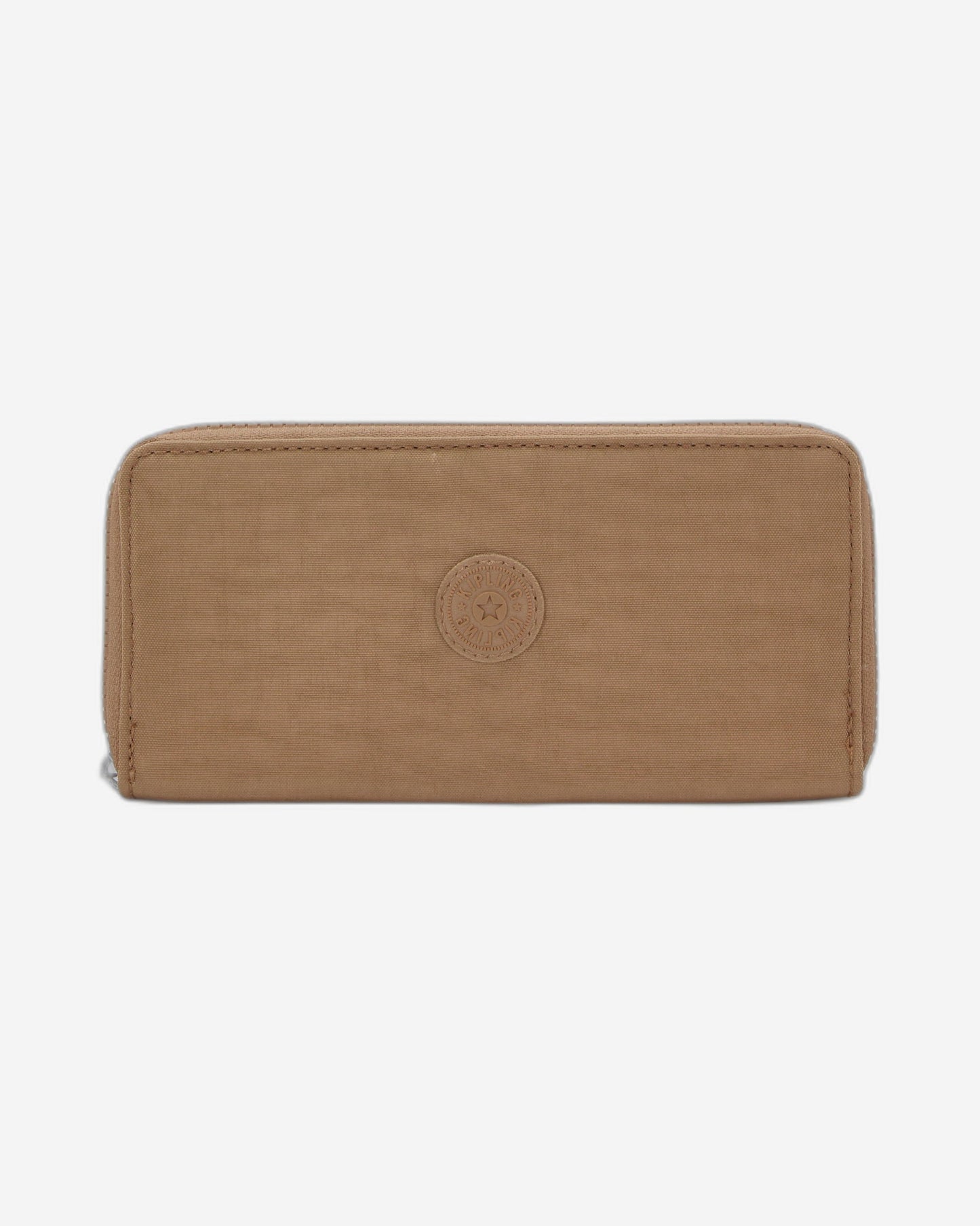 Kipling Money World محفظة كبيرة مبكرة باللون البني الفاتح I5411-7CN