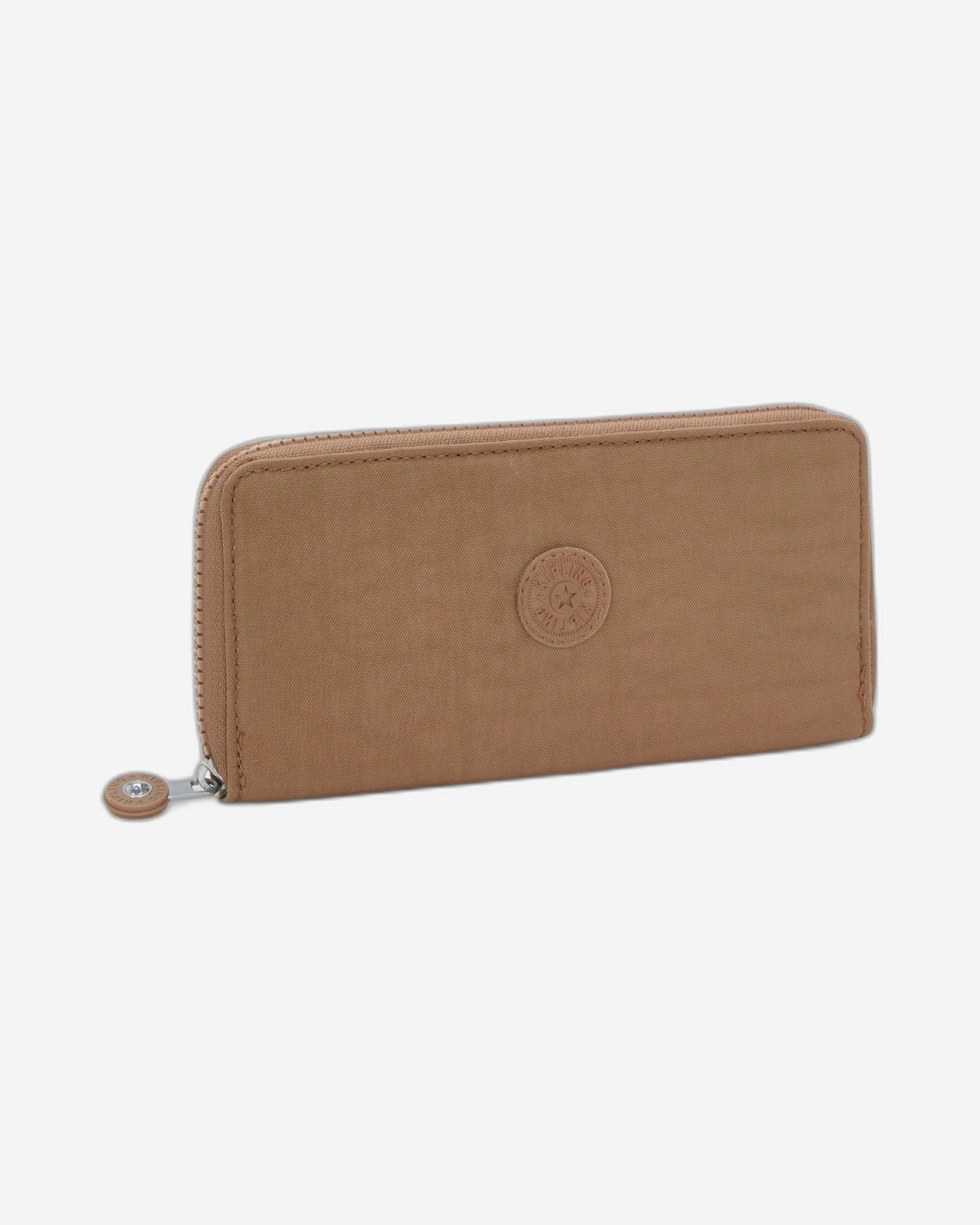 Kipling Money World محفظة كبيرة مبكرة باللون البني الفاتح I5411-7CN