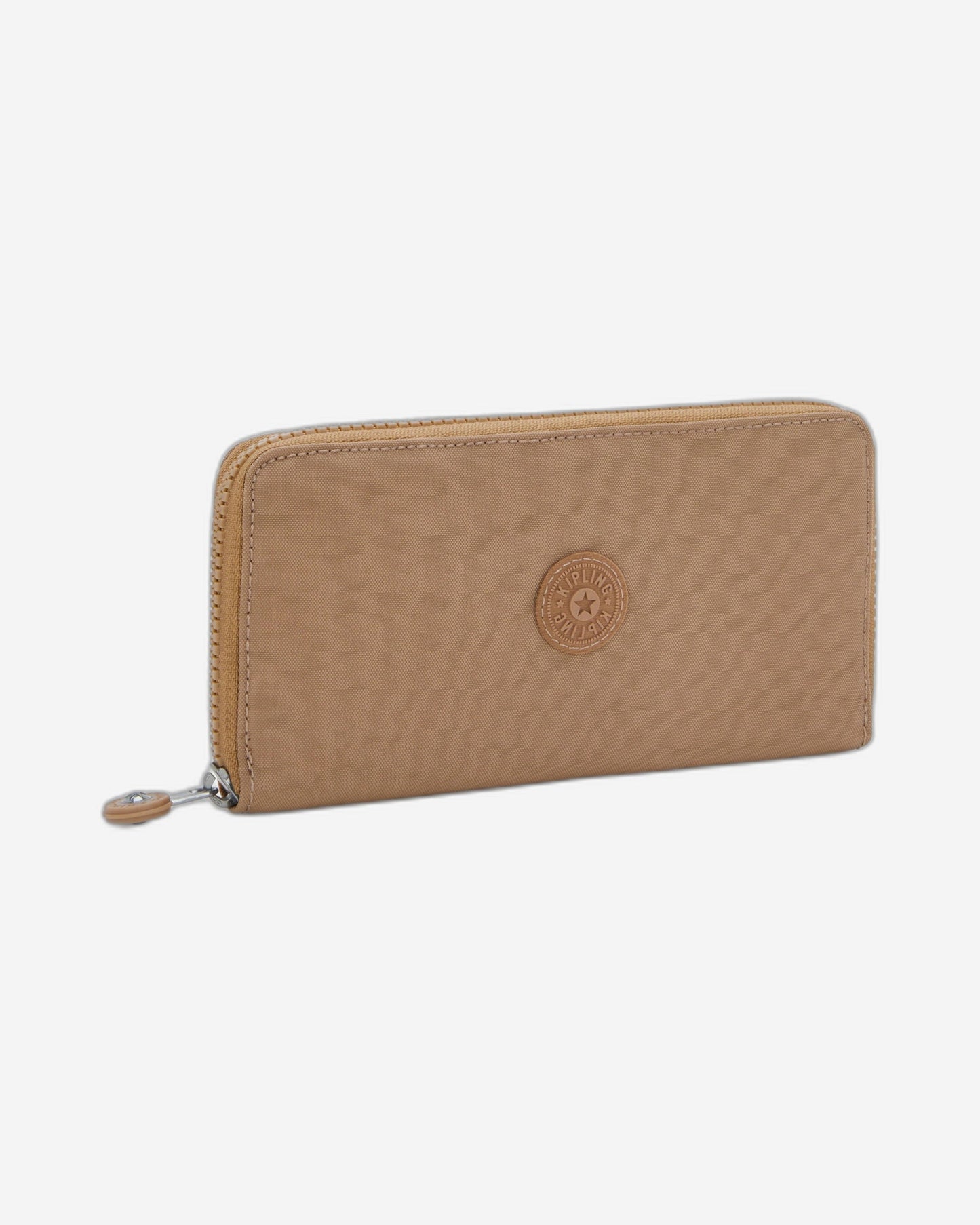 Kipling Money World محفظة كبيرة مبكرة باللون البني الفاتح I5411-7CN