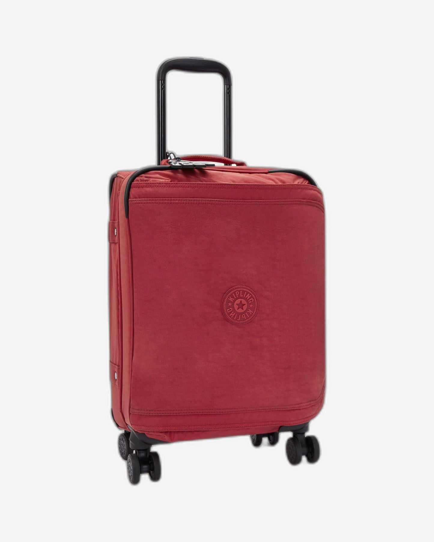 حقيبة سفر Kipling Spontaneous S صغيرة الحجم ذات عجلات، لون أحمر جذاب، I5508-4SS