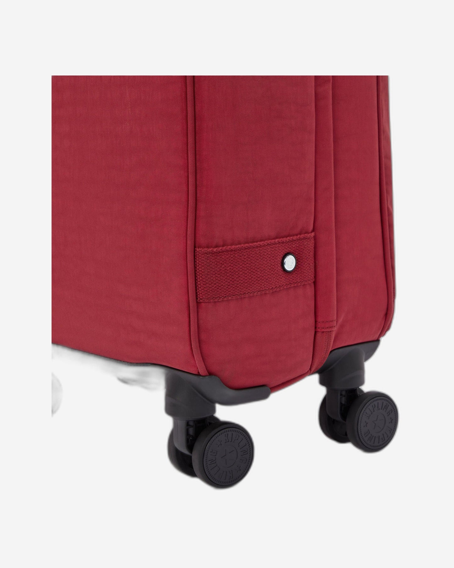 حقيبة سفر Kipling Spontaneous S صغيرة الحجم ذات عجلات، لون أحمر جذاب، I5508-4SS