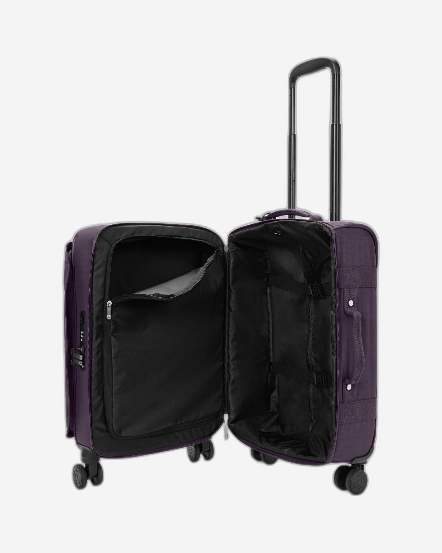 حقيبة سفر Kipling Spontaneous S Ultimate Plum صغيرة الحجم بعجلات I5508-67U