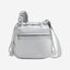 KIPLING-Jamir-حقيبة كروس بودي صغيرة برباط وحزام قابل للتعديل-فضي لامع-I5578-K2E