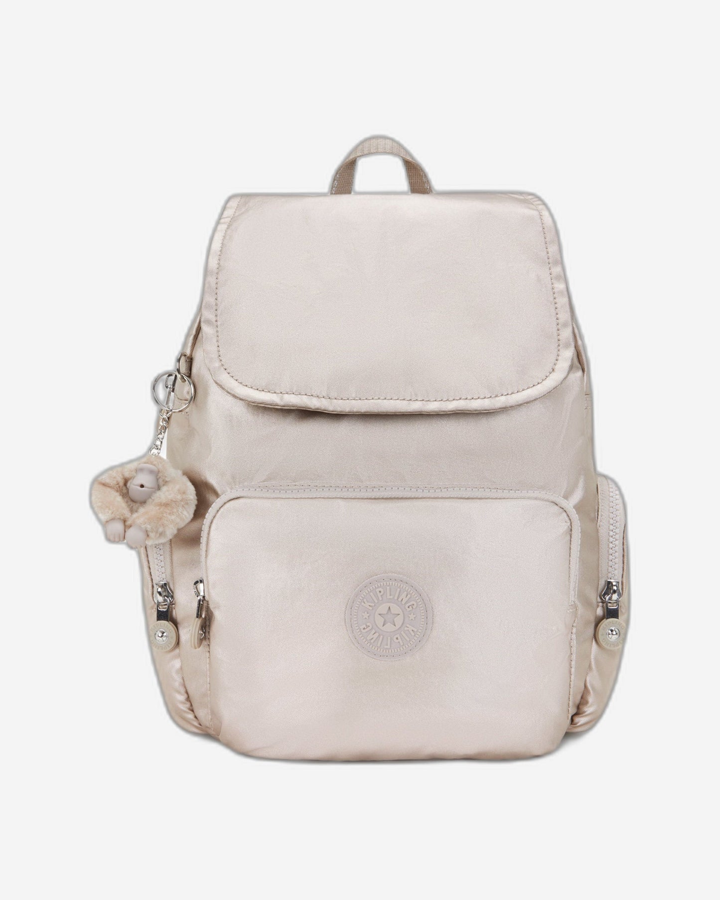 حقيبة الظهر الصغيرة Kipling City Zip S Metallic Glow C2I5634-48I