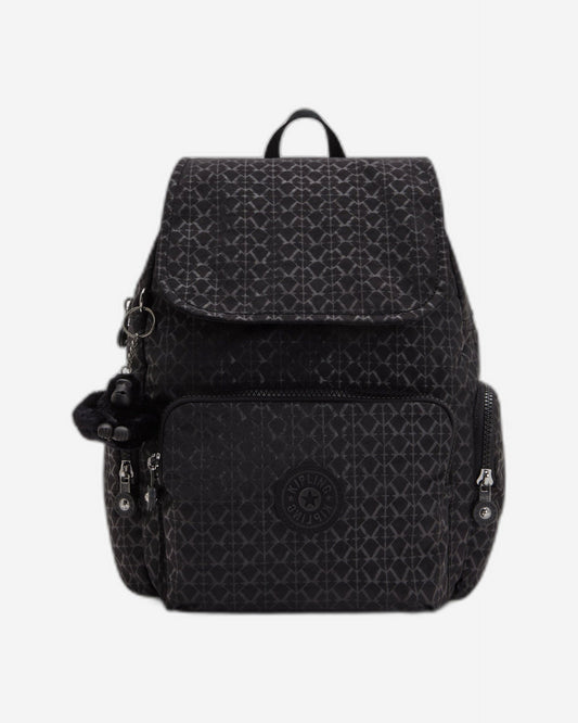 حقيبة الظهر الصغيرة Kipling City Zip S Signature Emb C2I5634-K59