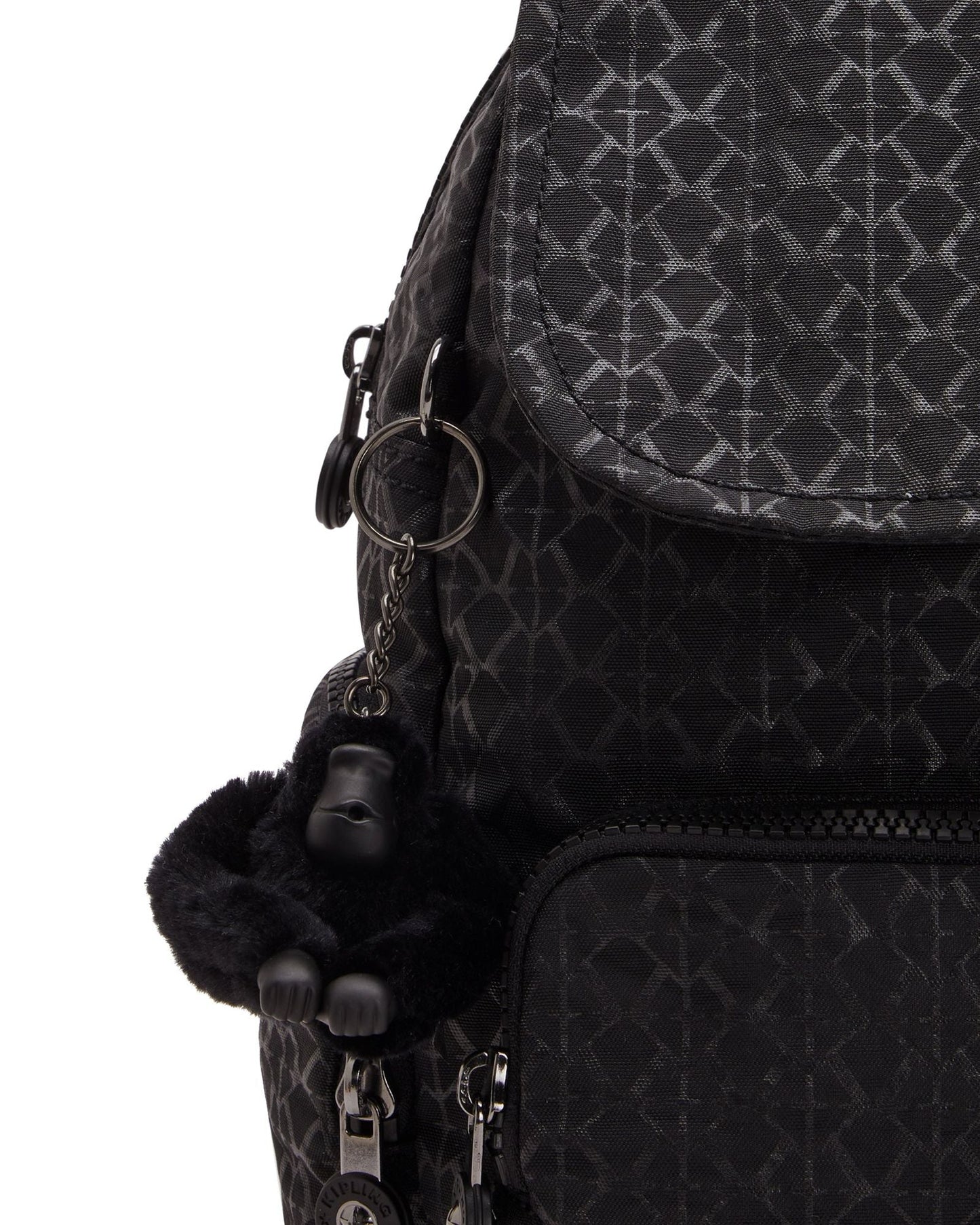 حقيبة الظهر الصغيرة Kipling City Zip S Signature Emb C2I5634-K59