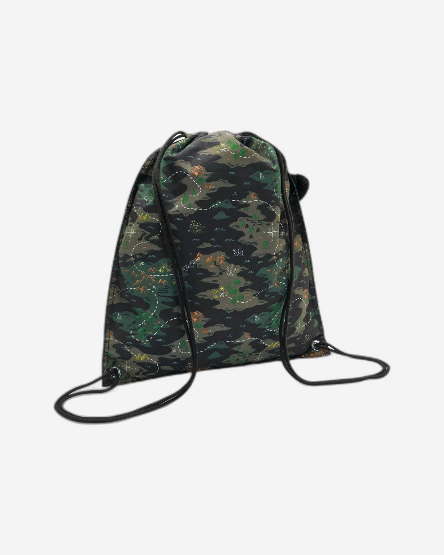 حقيبة ظهر KIPLING Supertaboo Camo Treasure متوسطة الحجم (مع رباط) I5637-3PB