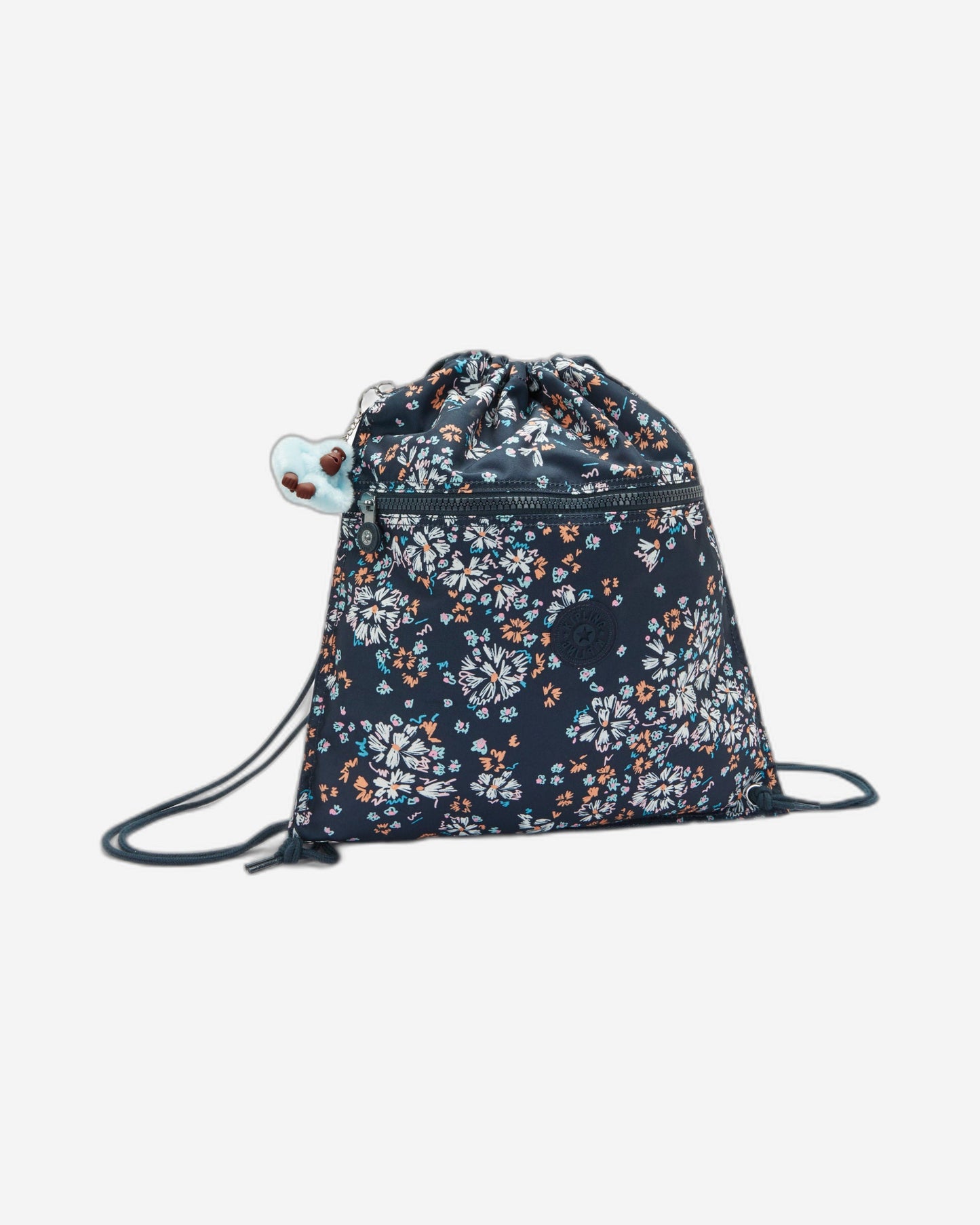 حقيبة ظهر KIPLING Supertaboo Flower Field متوسطة الحجم (مع رباط) I5637-5GB