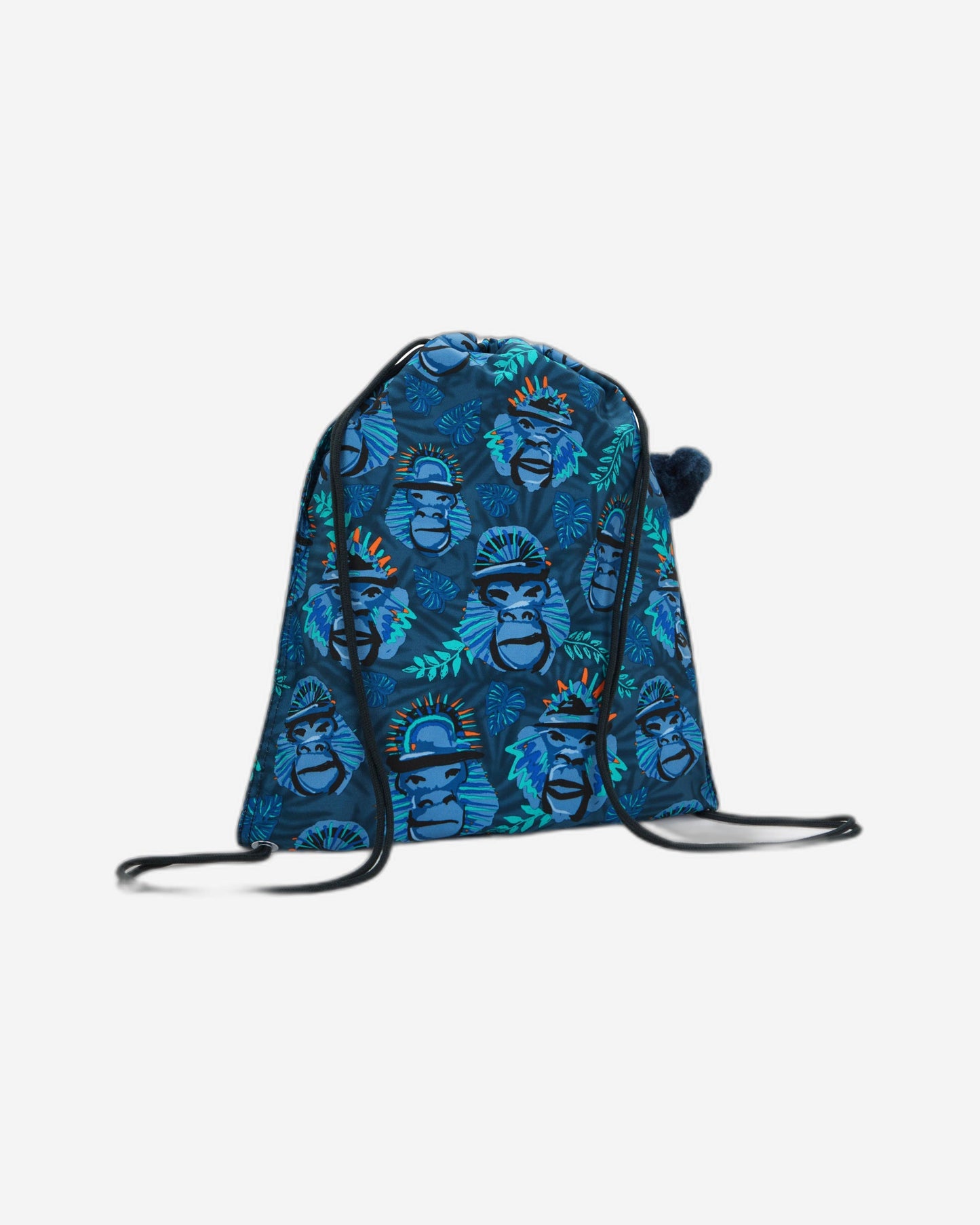 حقيبة ظهر Kipling Supertaboo Blue Monkey Fun متوسطة الحجم C2I5637-8HJ