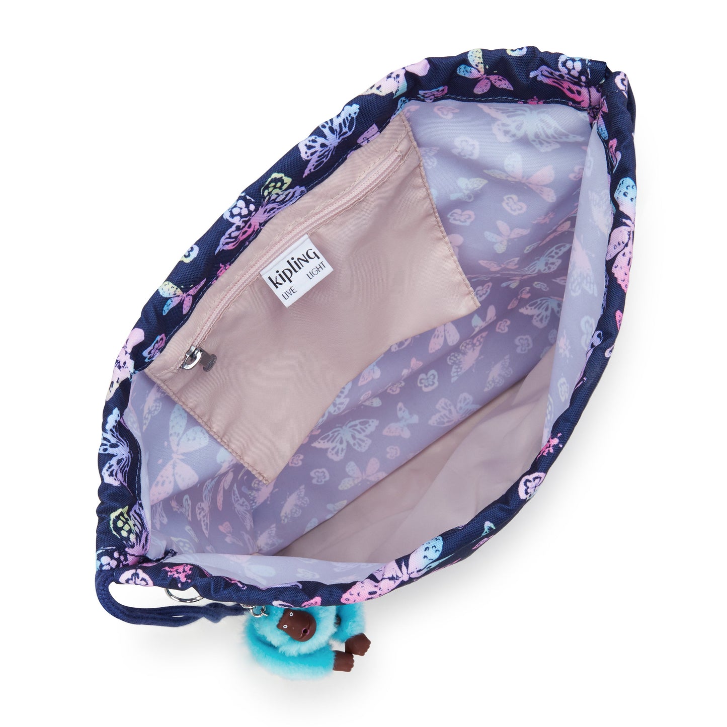 حقيبة ظهر Kipling Supertaboo Butterfly Fun متوسطة الحجم C2I5637-F5K