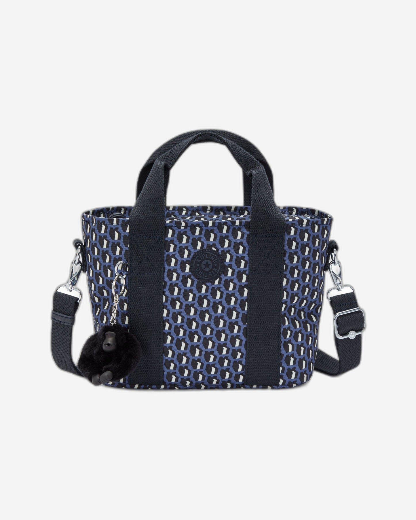 حقيبة كتف صغيرة Kipling Minta 3D K باللون الأزرق I5647-4JS