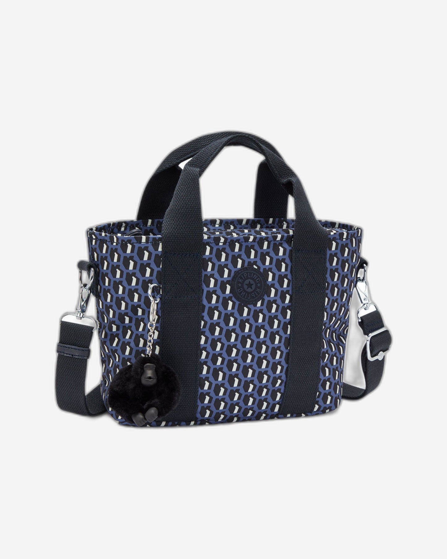 حقيبة كتف صغيرة Kipling Minta 3D K باللون الأزرق I5647-4JS