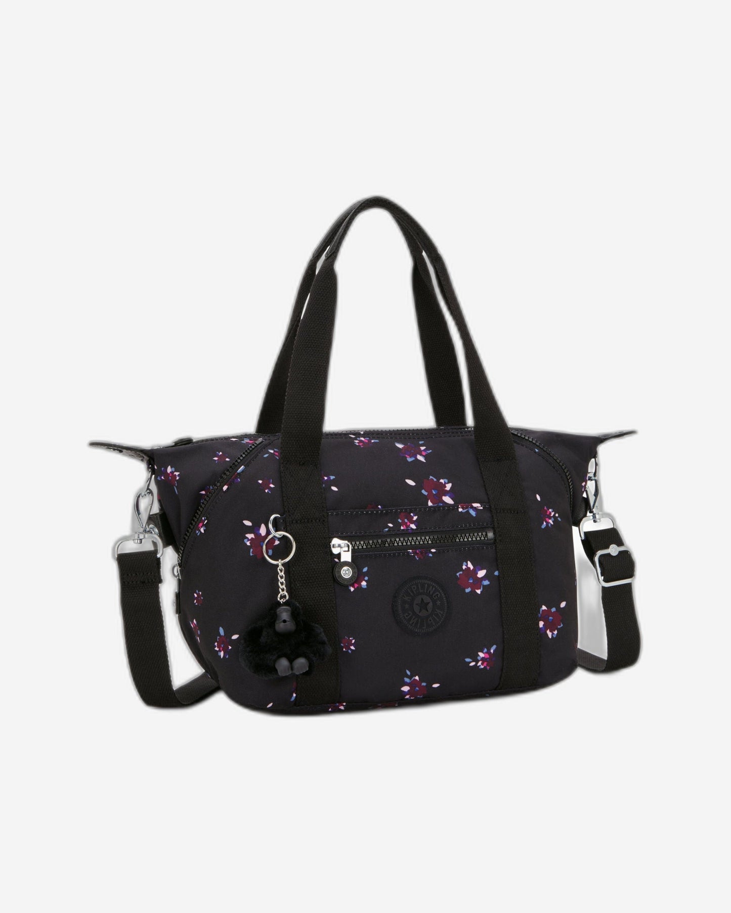 حقيبة يد صغيرة Kipling Art Mini Night Flower (مع حزام كتف قابل للإزالة) I5656-5FH