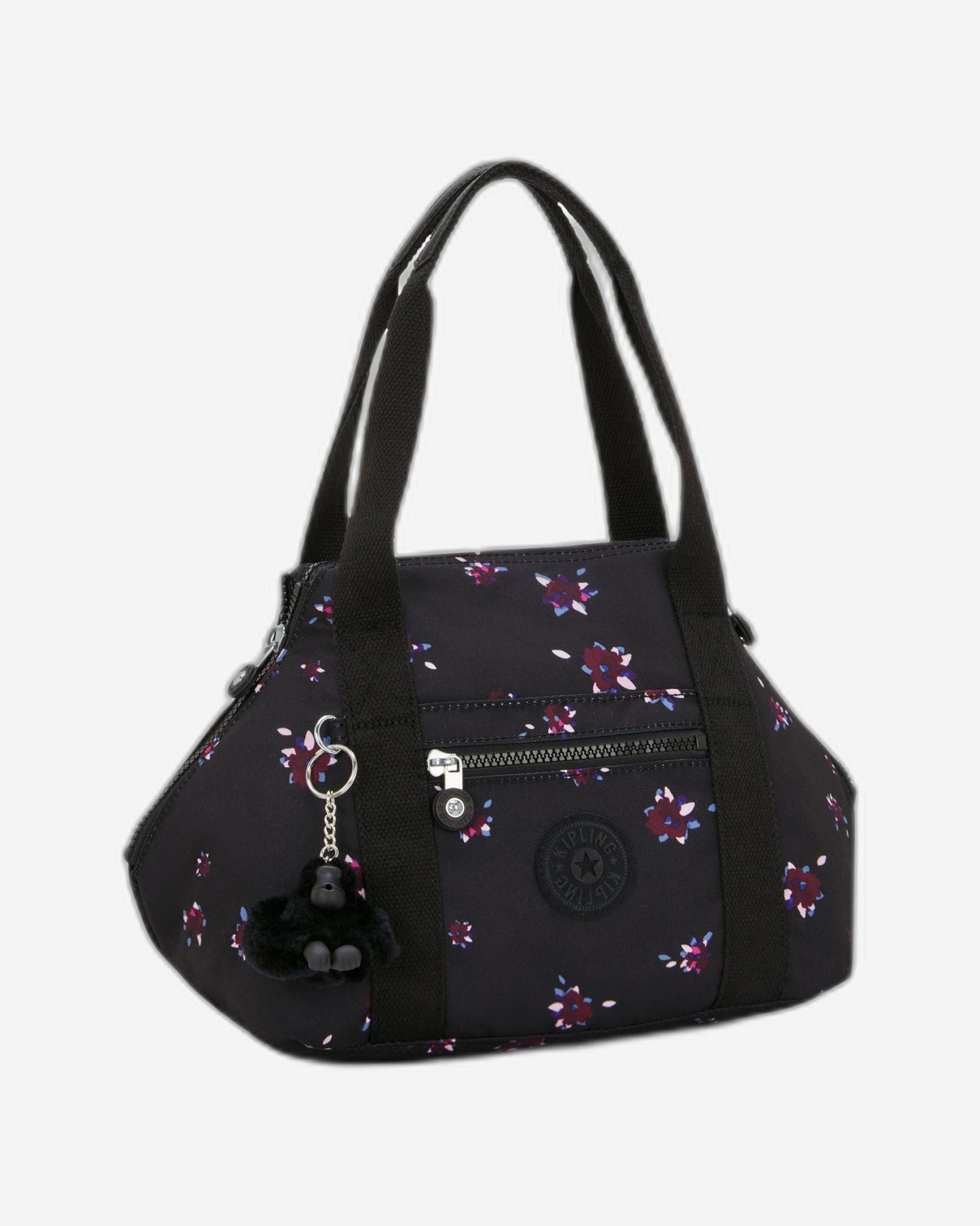 حقيبة يد صغيرة Kipling Art Mini Night Flower (مع حزام كتف قابل للإزالة) I5656-5FH