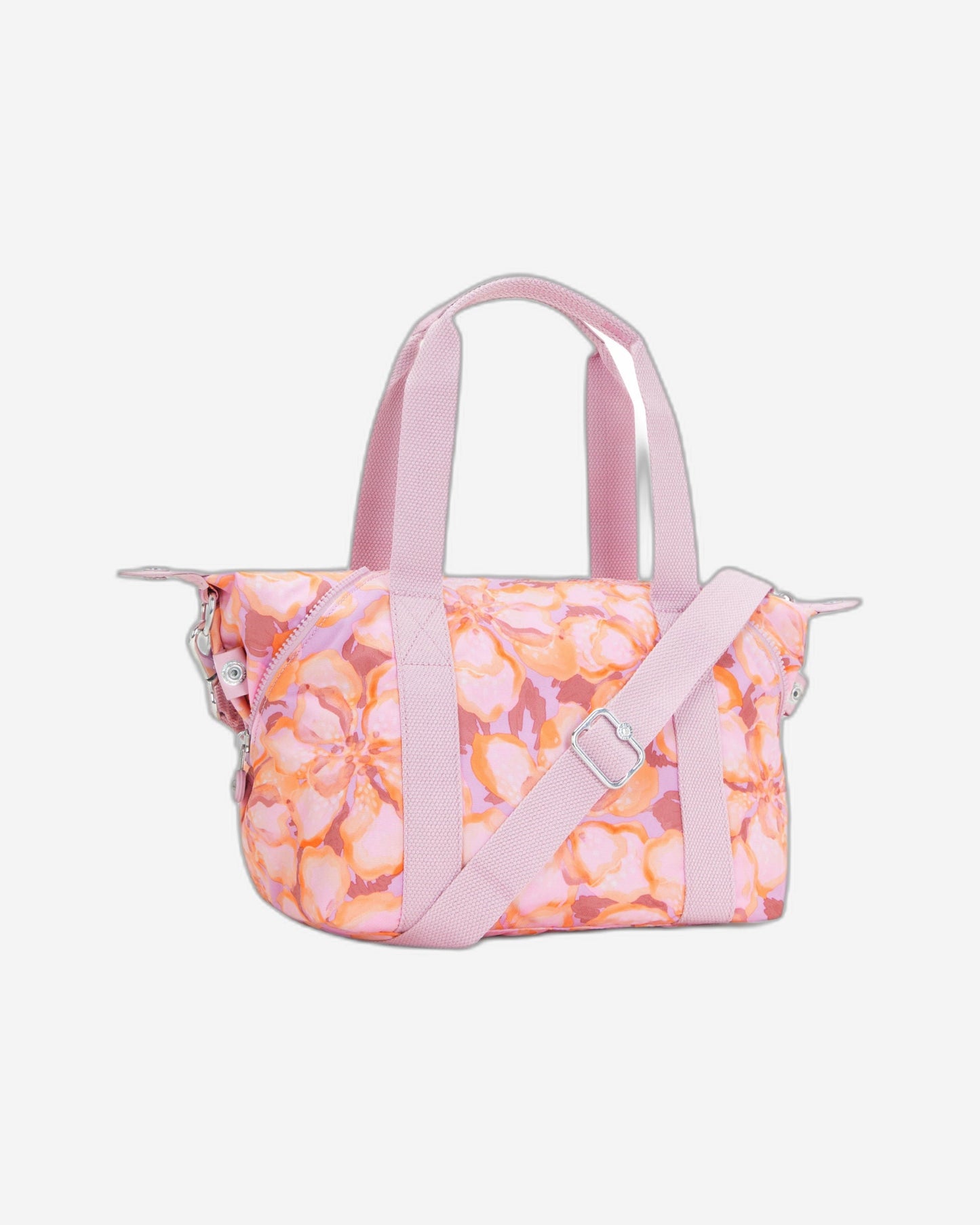 KIPLING-Art Mini-حقيبة يد صغيرة (بحزام كتف قابل للإزالة)-بودرة زهرية-I5656-ES4